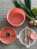 Lunchbox med dressingkopp - Rosa