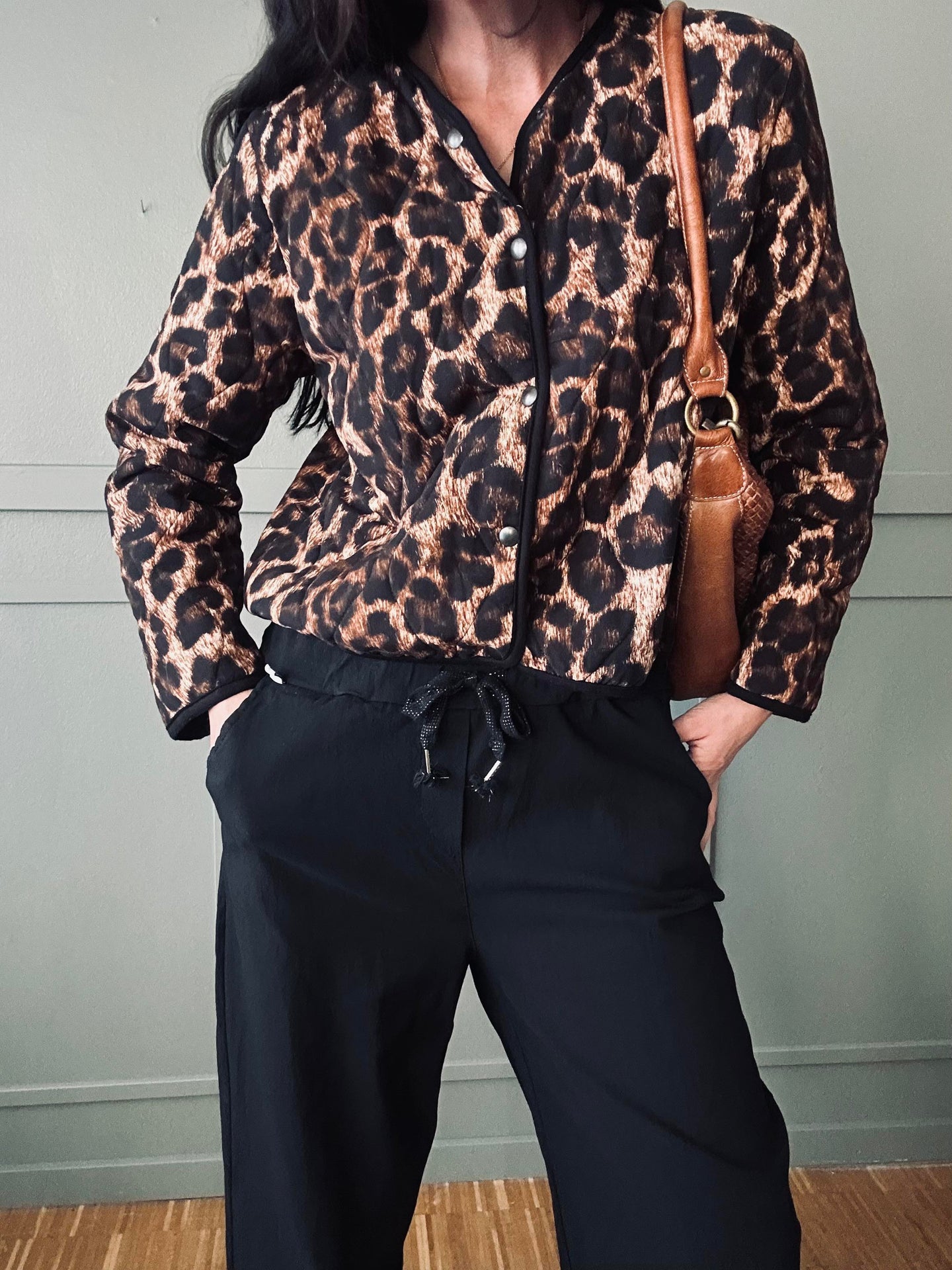 Byxor m. stretch Svart – plus onesize 40-48