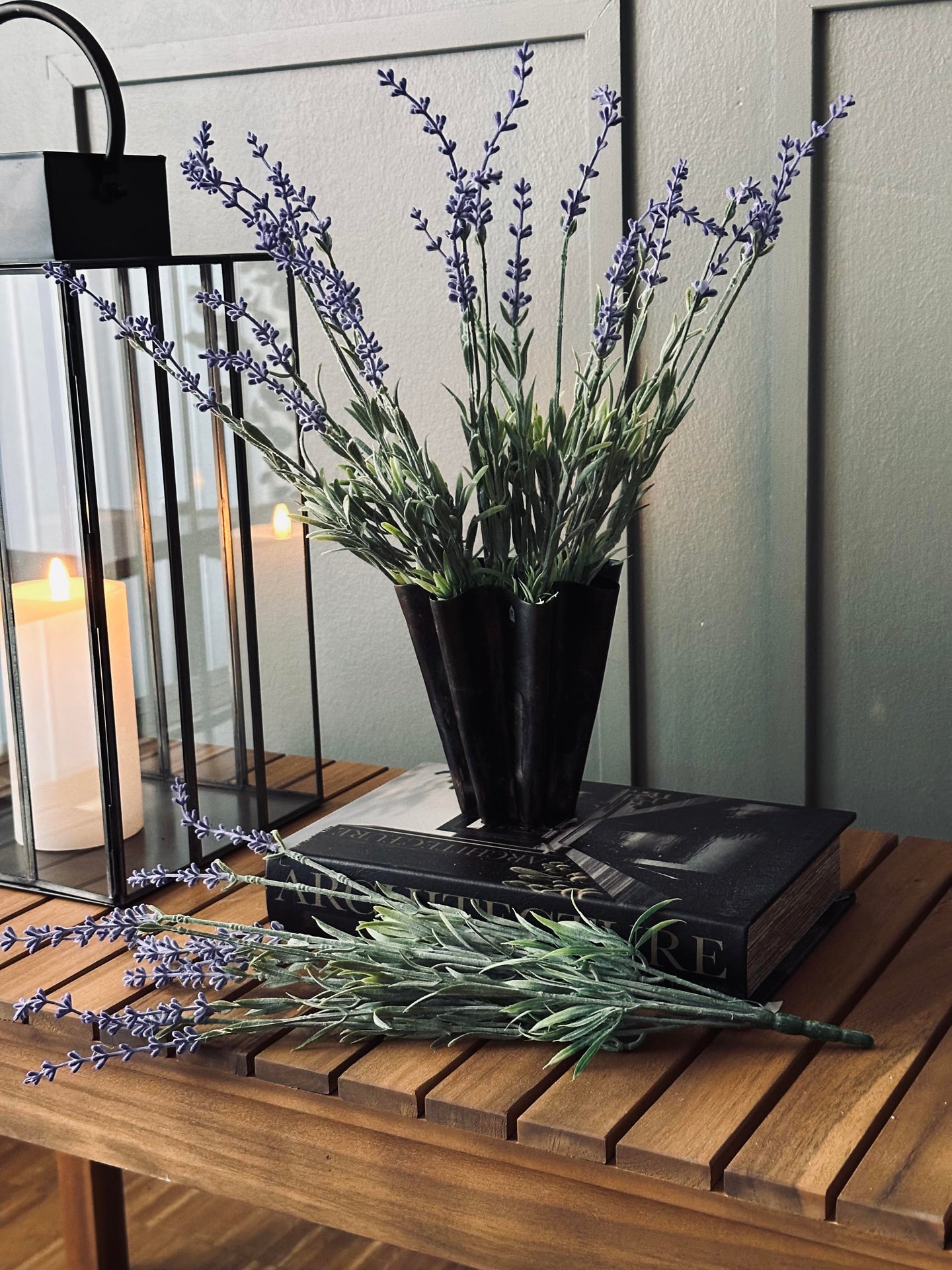 Lavendel på stjälk