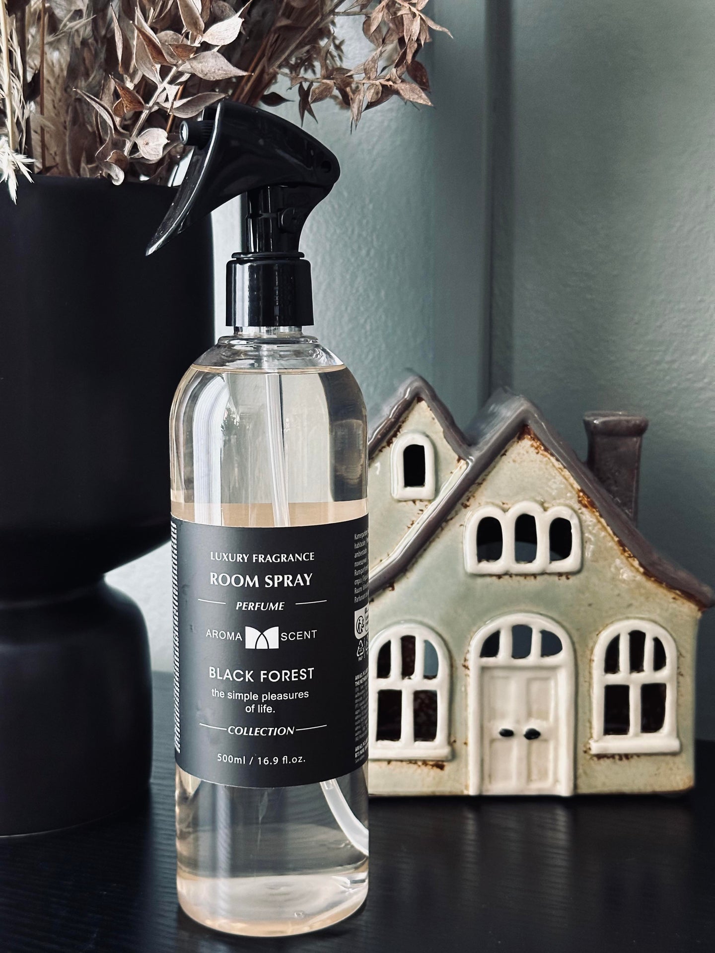 Rumspray 500ml - Svart skog