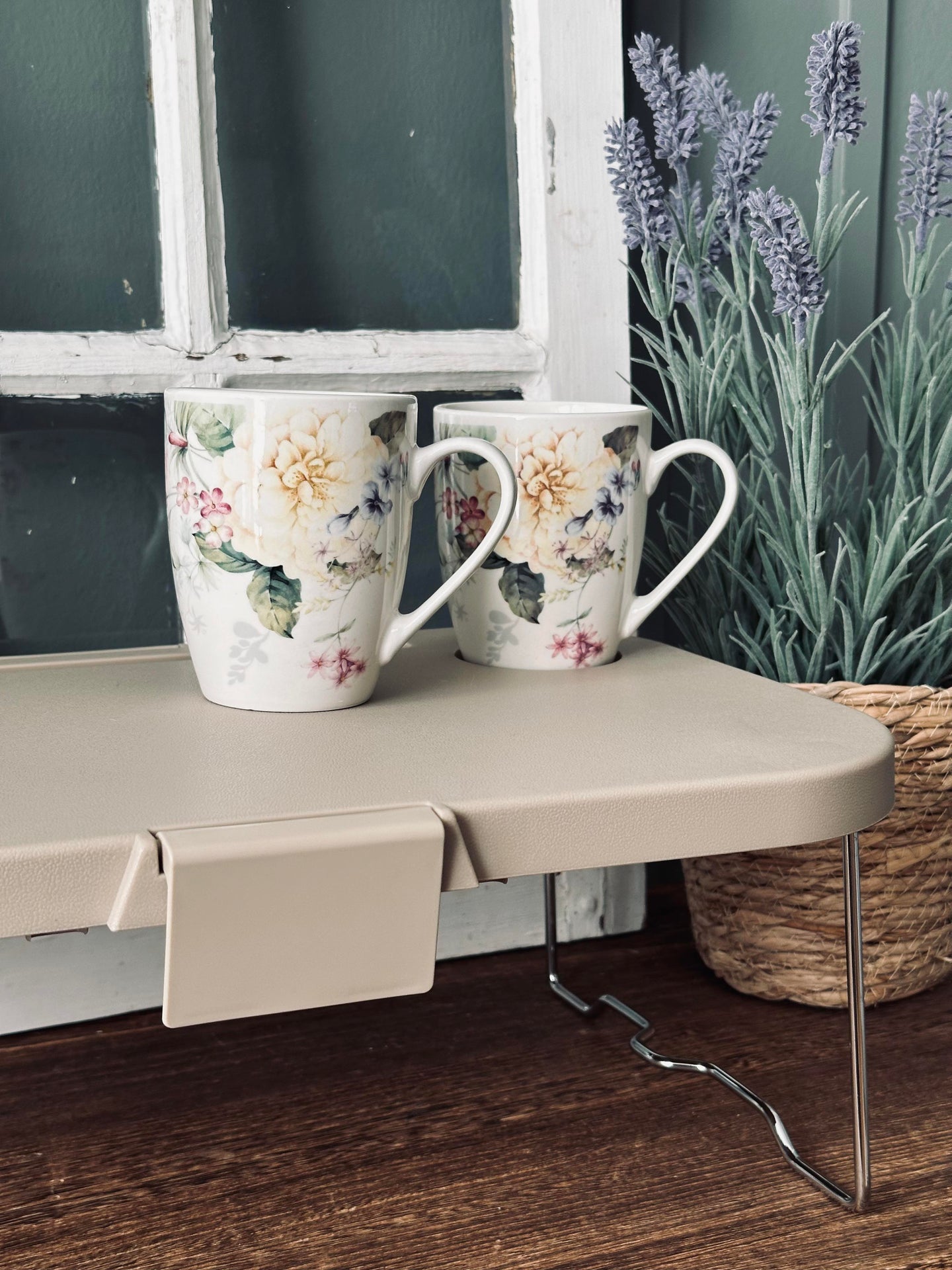 Hopfällbar Picknickkorg med lock