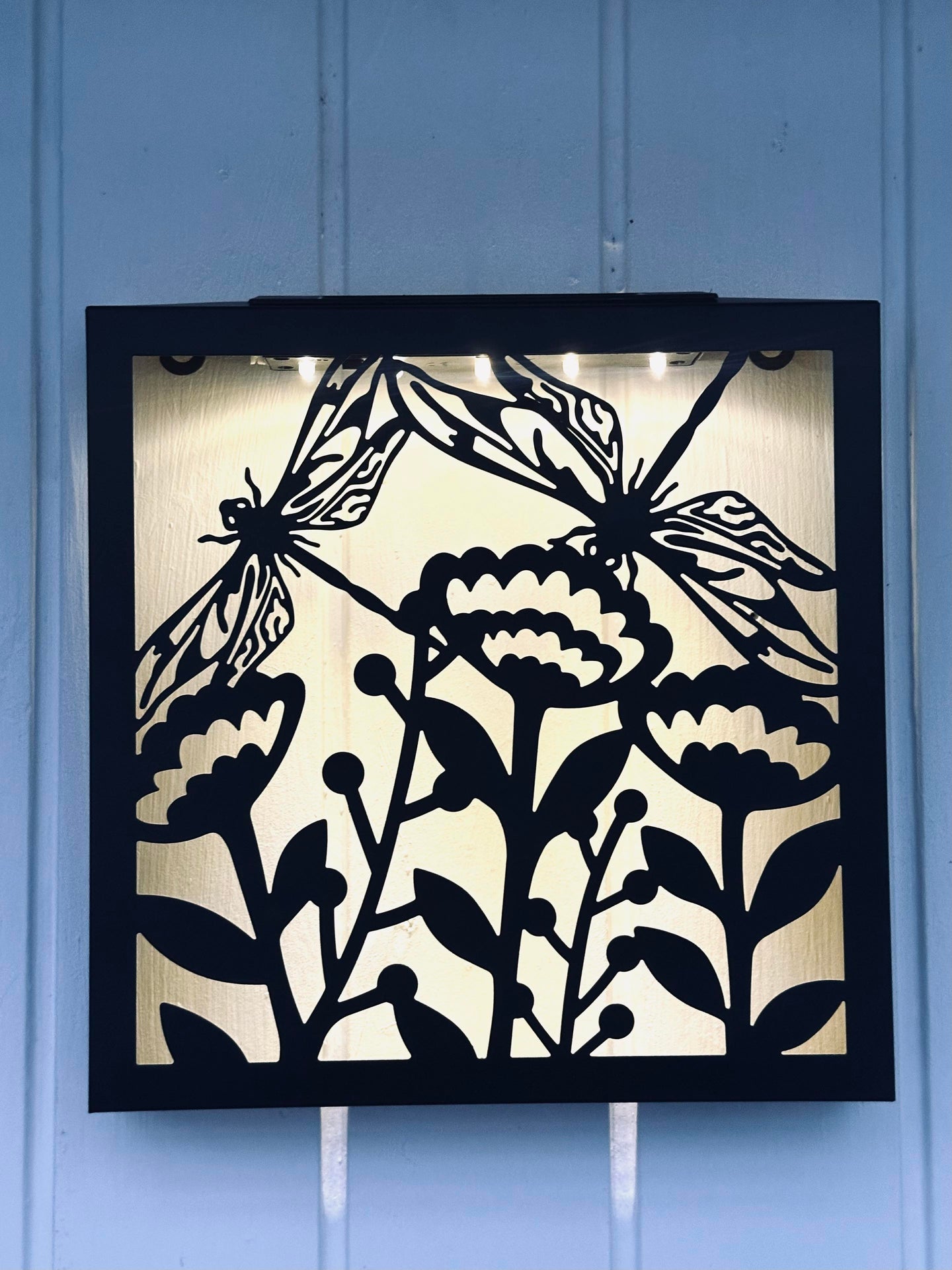 Väggdekoration m.Solar - Fyrkantig Mix