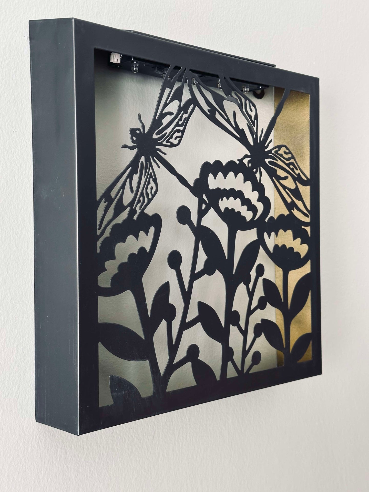 Väggdekoration m.Solar - Fyrkantig Mix