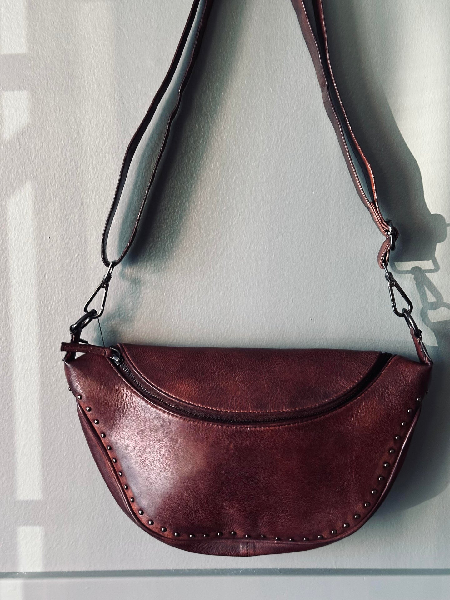 Bumbag IRIS - Dark cognac
