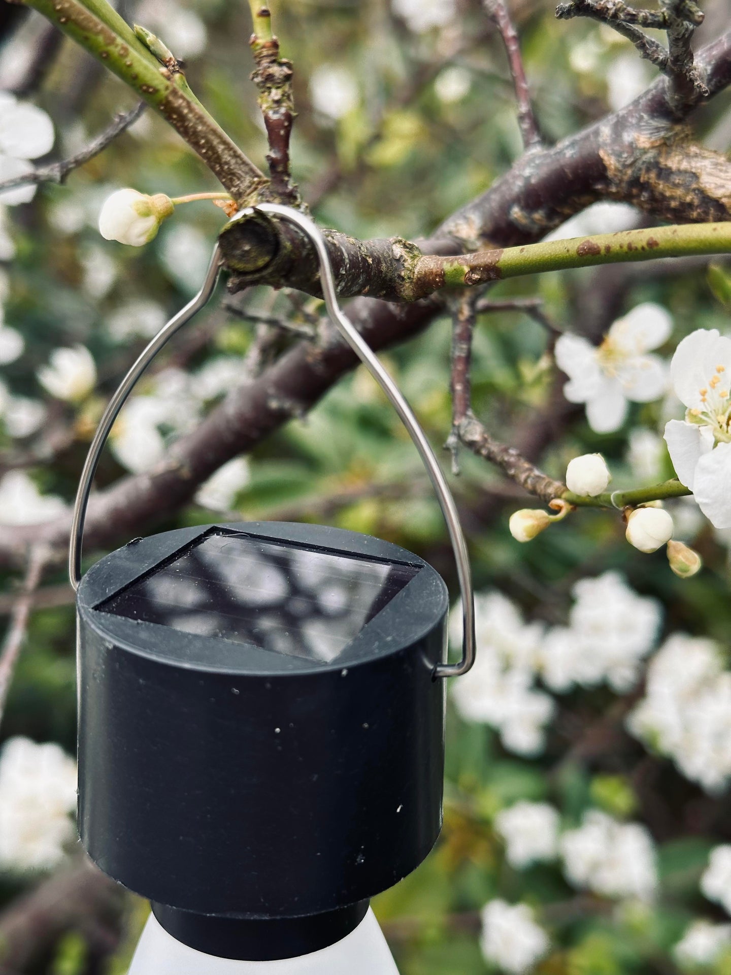 Mini-lampa med solceller