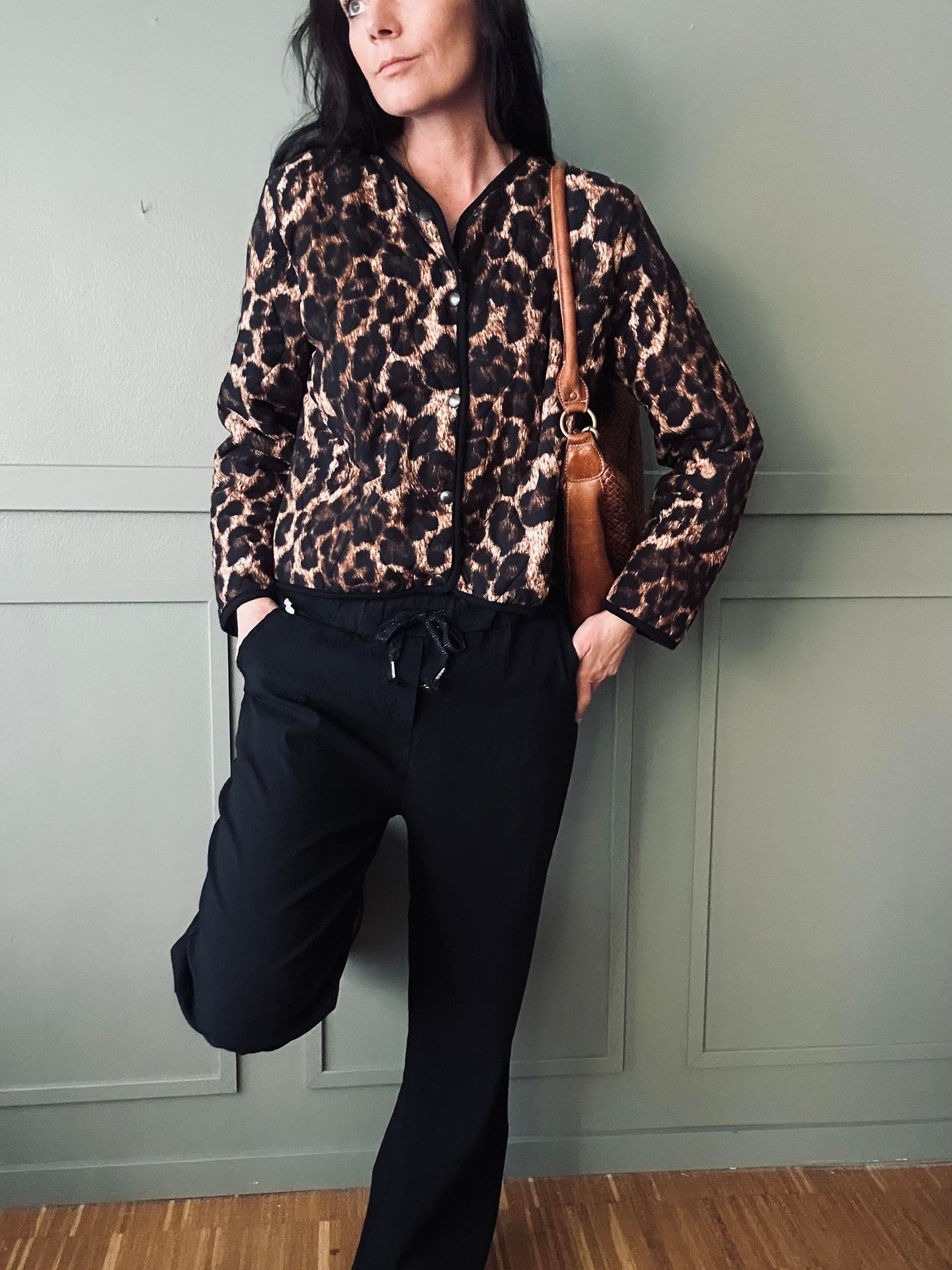 Byxor m. stretch Svart – plus onesize 40-48