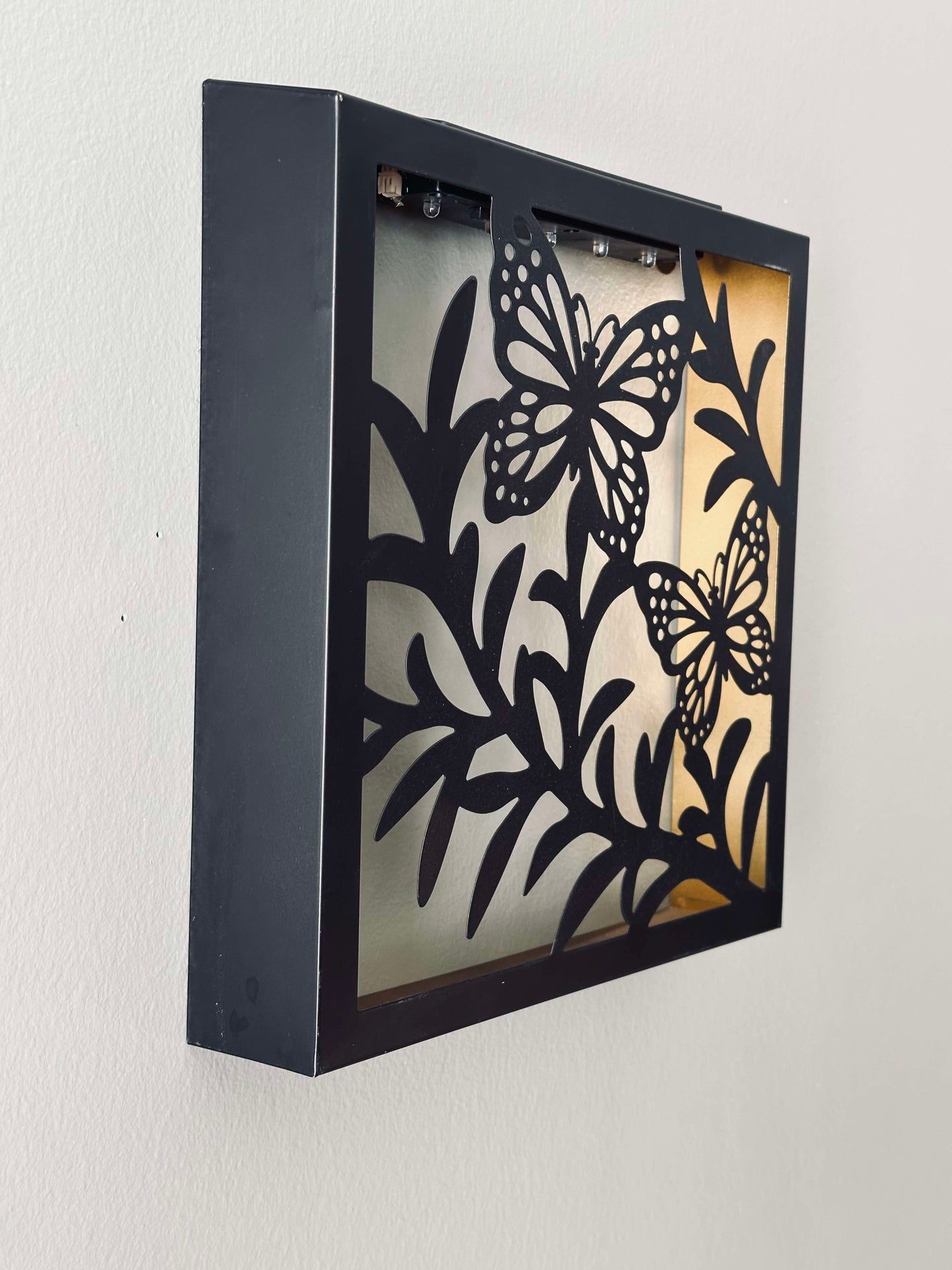 Väggdekoration m.Solar - Fyrkantig Mix