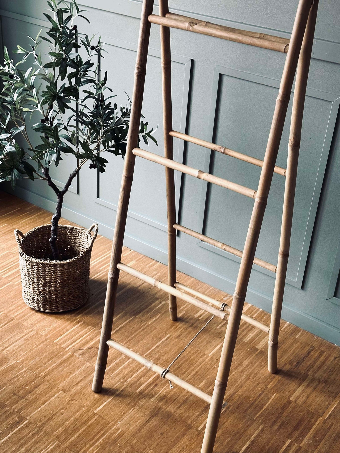 Dubbel stege i bambu