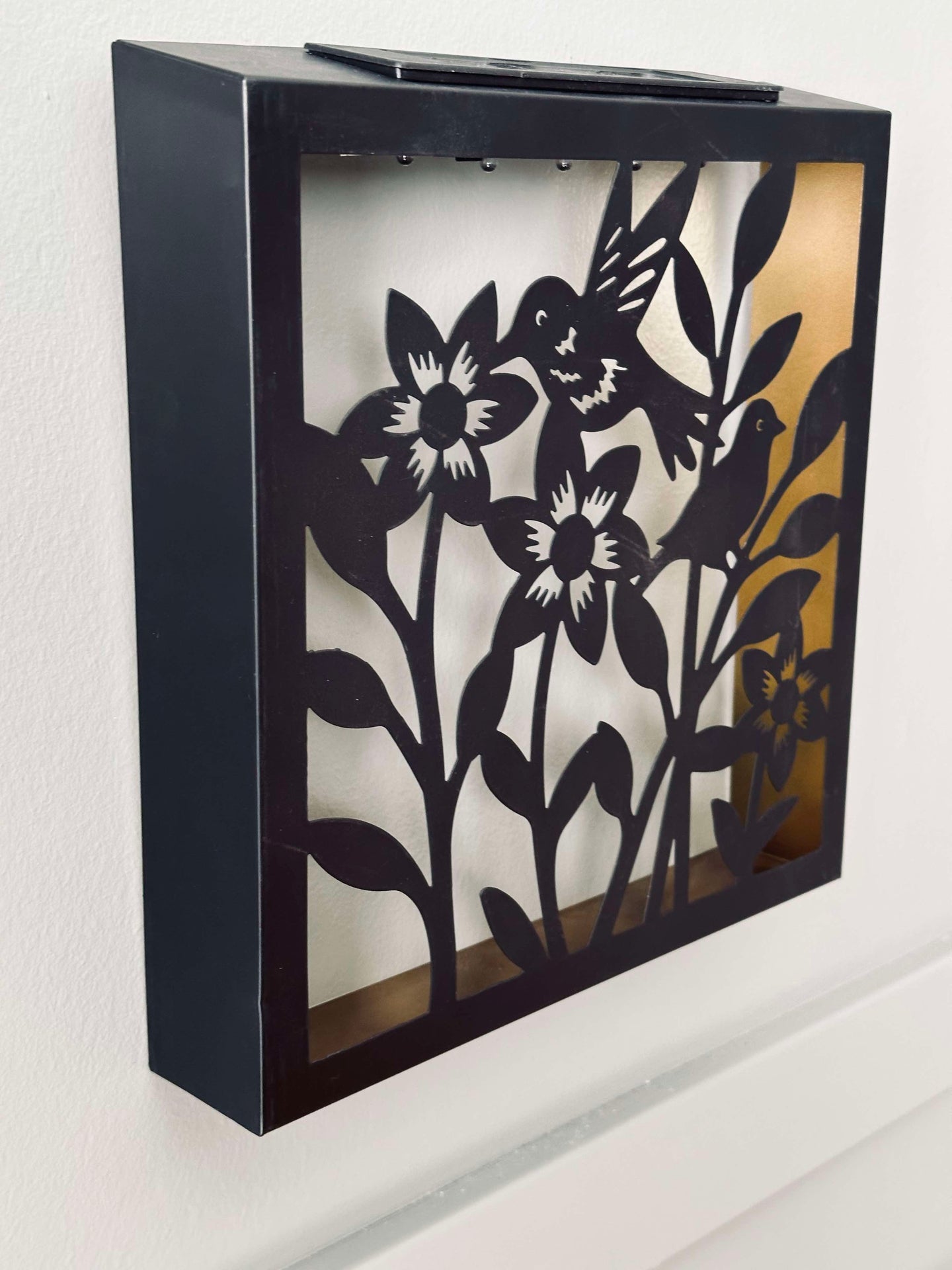 Väggdekoration m.Solar - Fyrkantig Mix