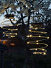 Spiral GOLDEN med solceller - 2 st.
