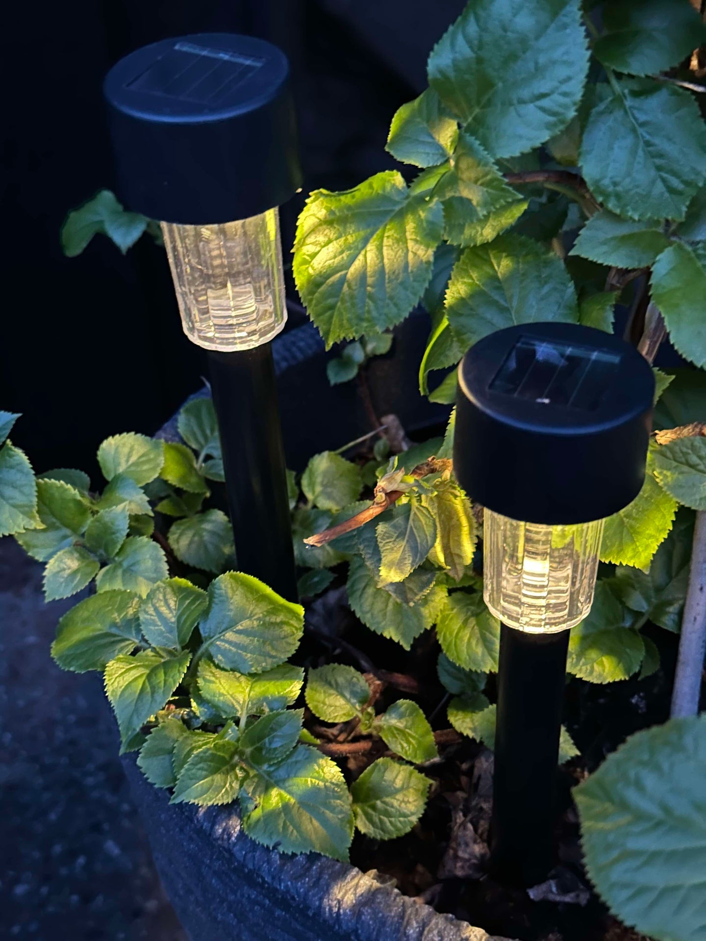 Fakkel Effekt Black – Set med 4 st