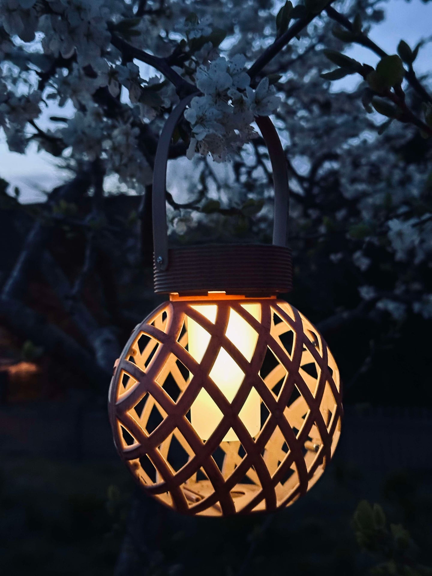 Lykta med upphängning - Solcell
