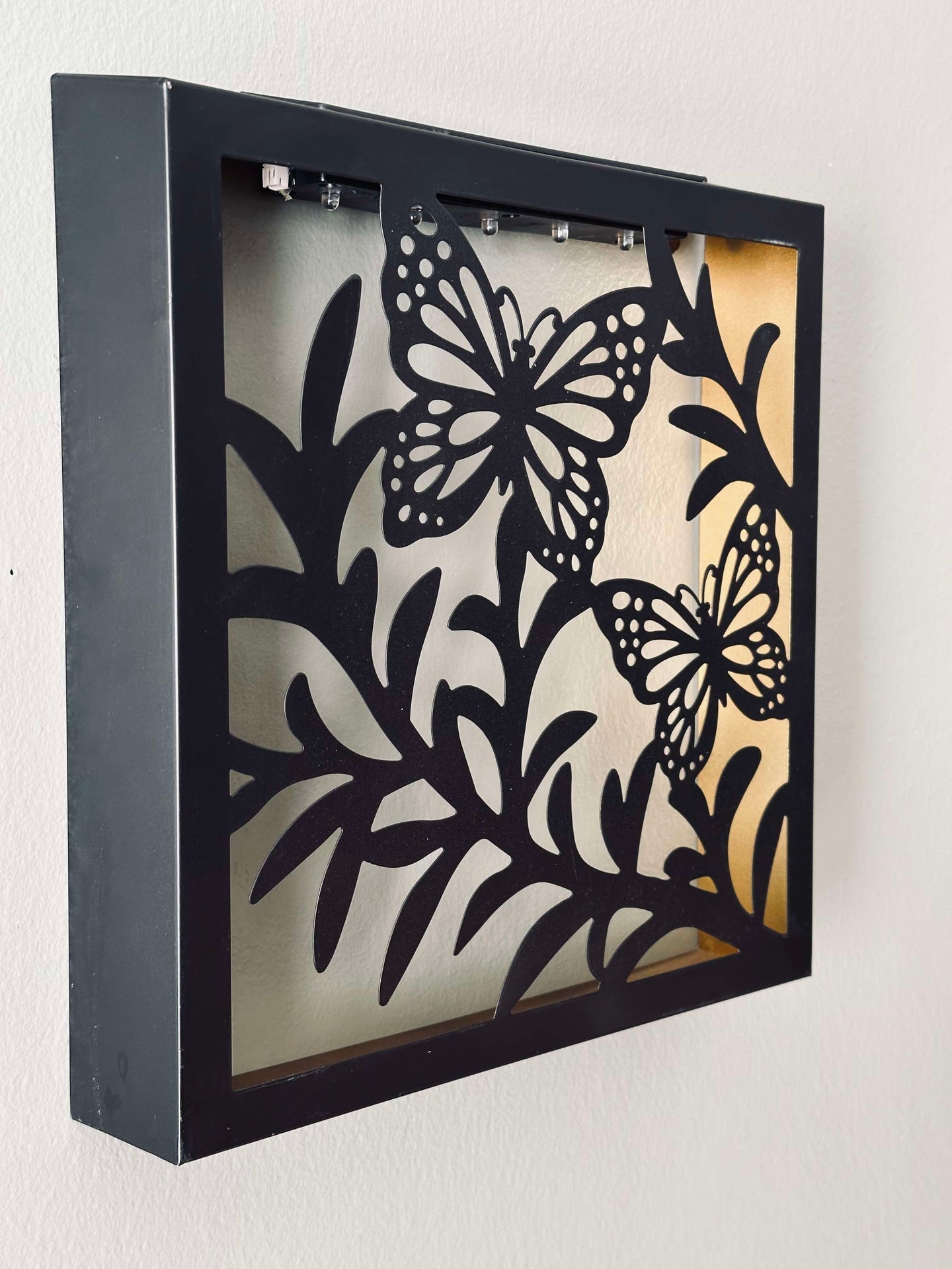 Väggdekoration m.Solar - Fyrkantig Mix