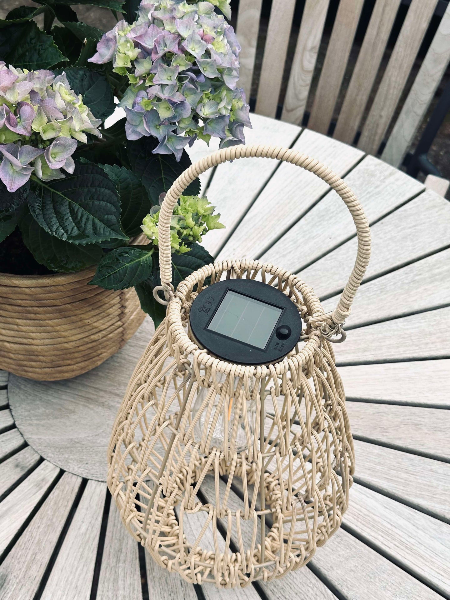 Lykta med solceller - Selma Large