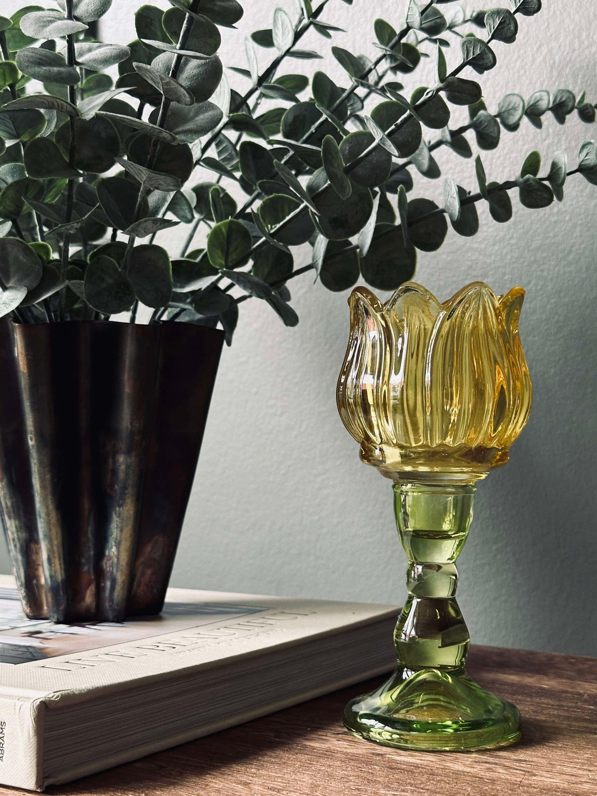 Ljusstake för värmeljus - Flower