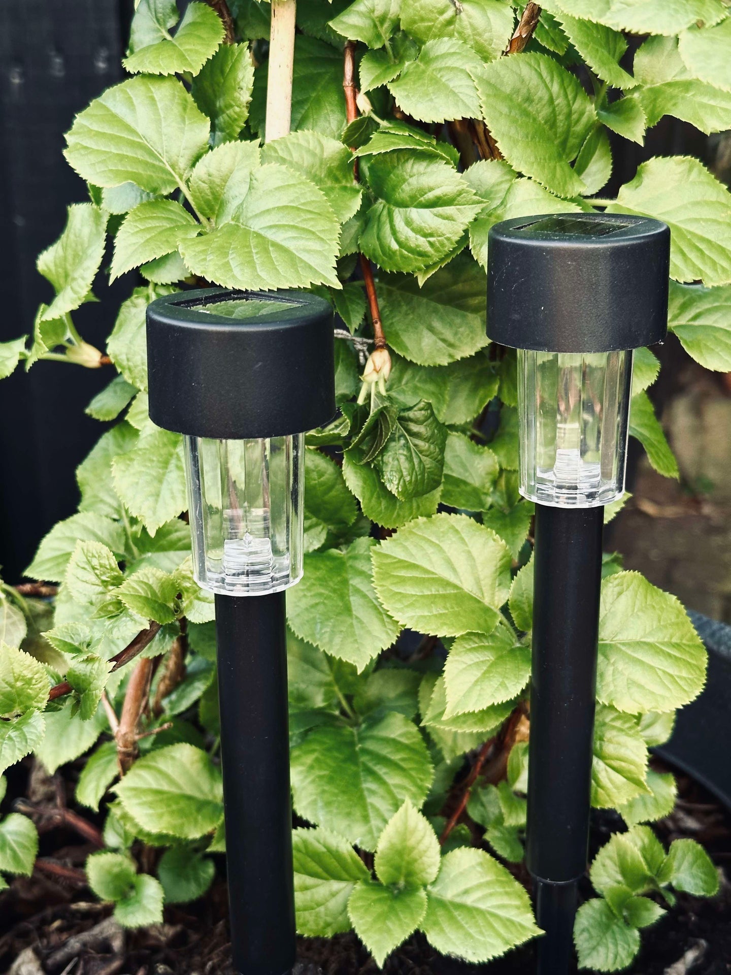 Fakkel Effekt Black – Set med 4 st