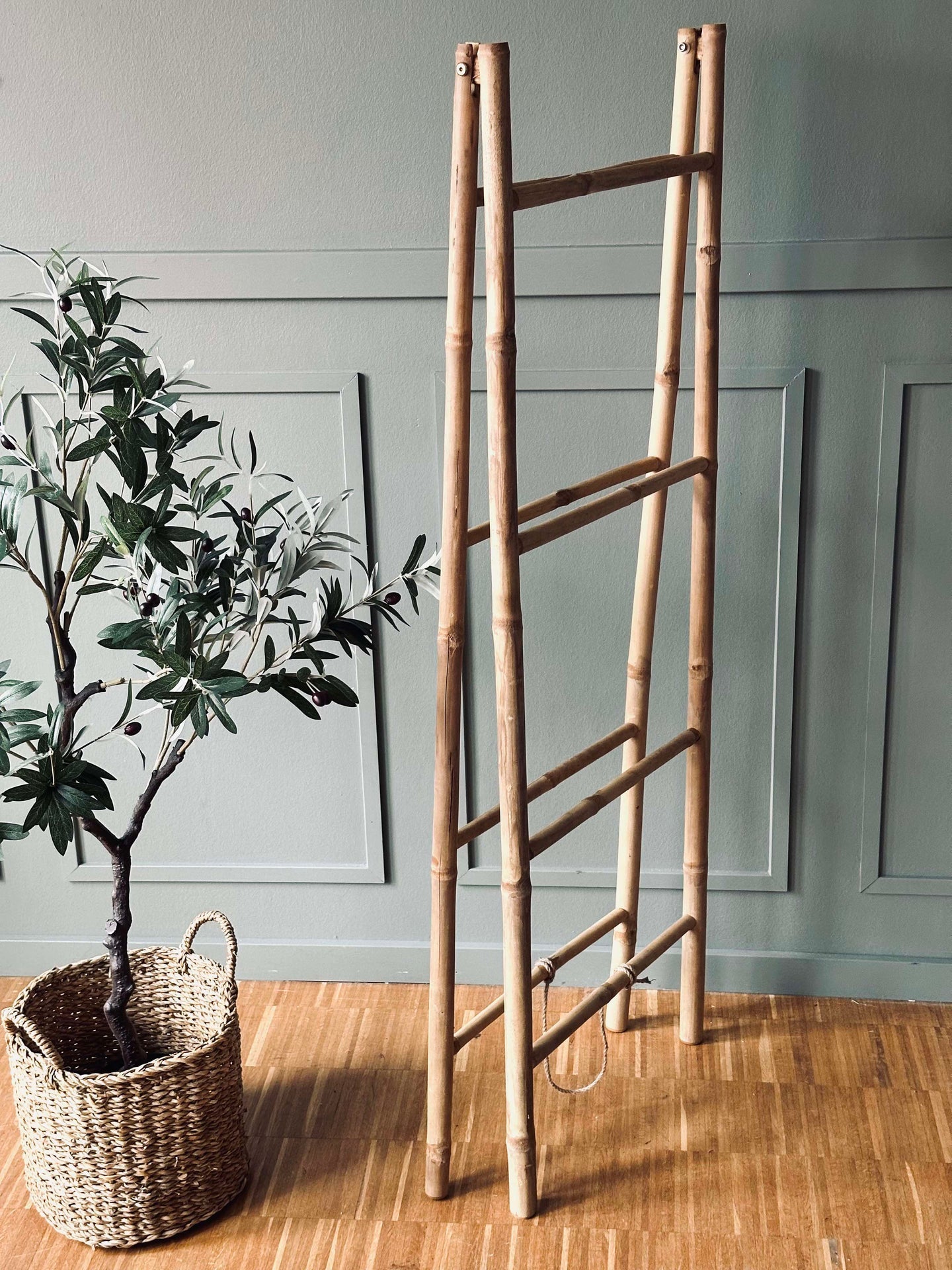 Dubbel stege i bambu