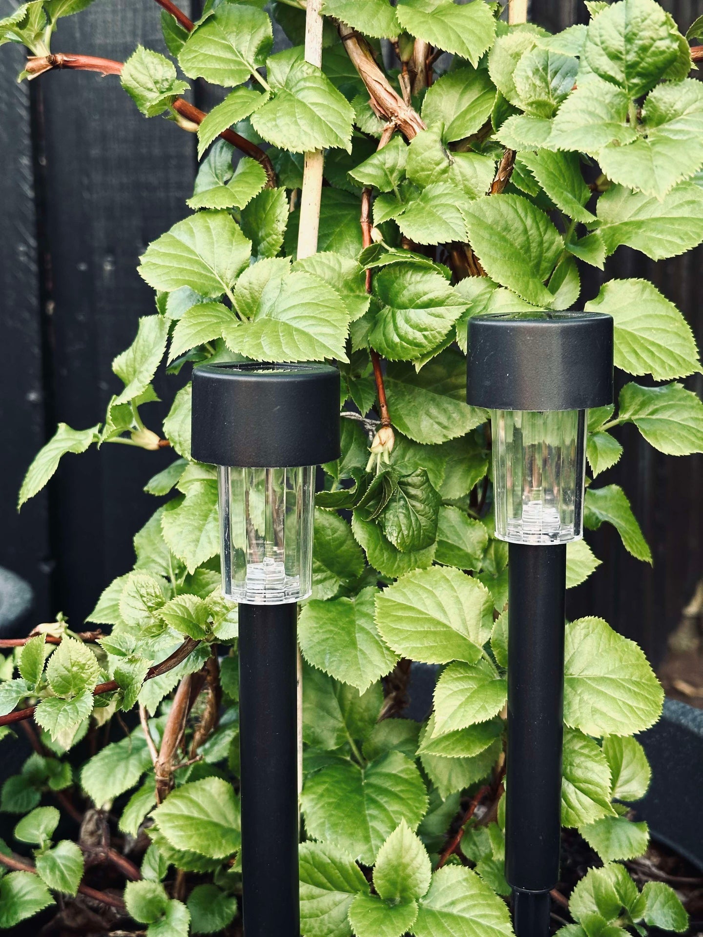 Fakkel Effekt Black – Set med 4 st