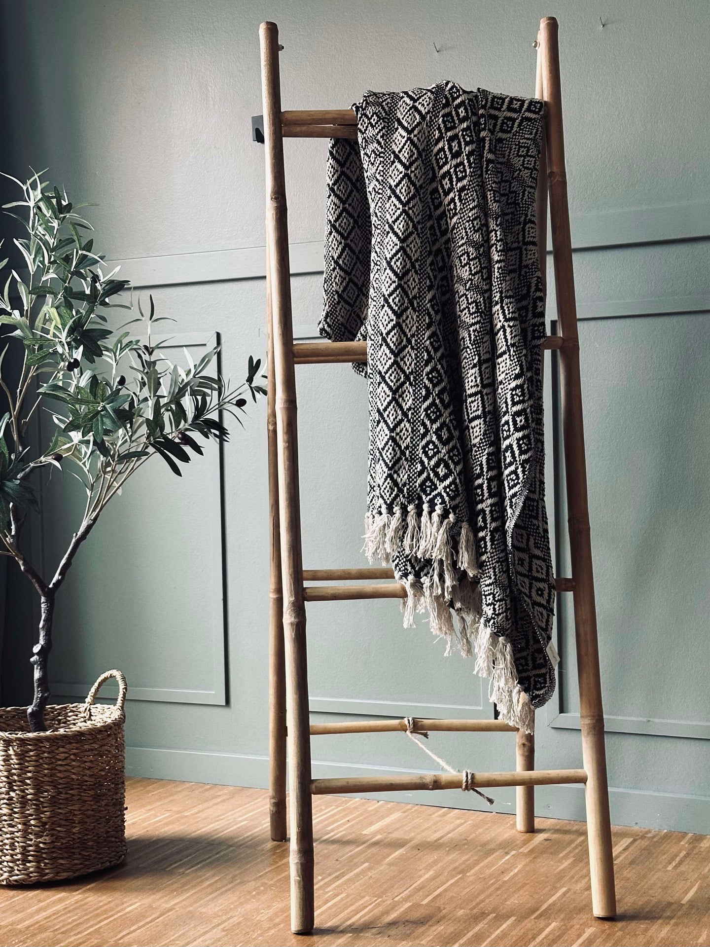 Dubbel stege i bambu