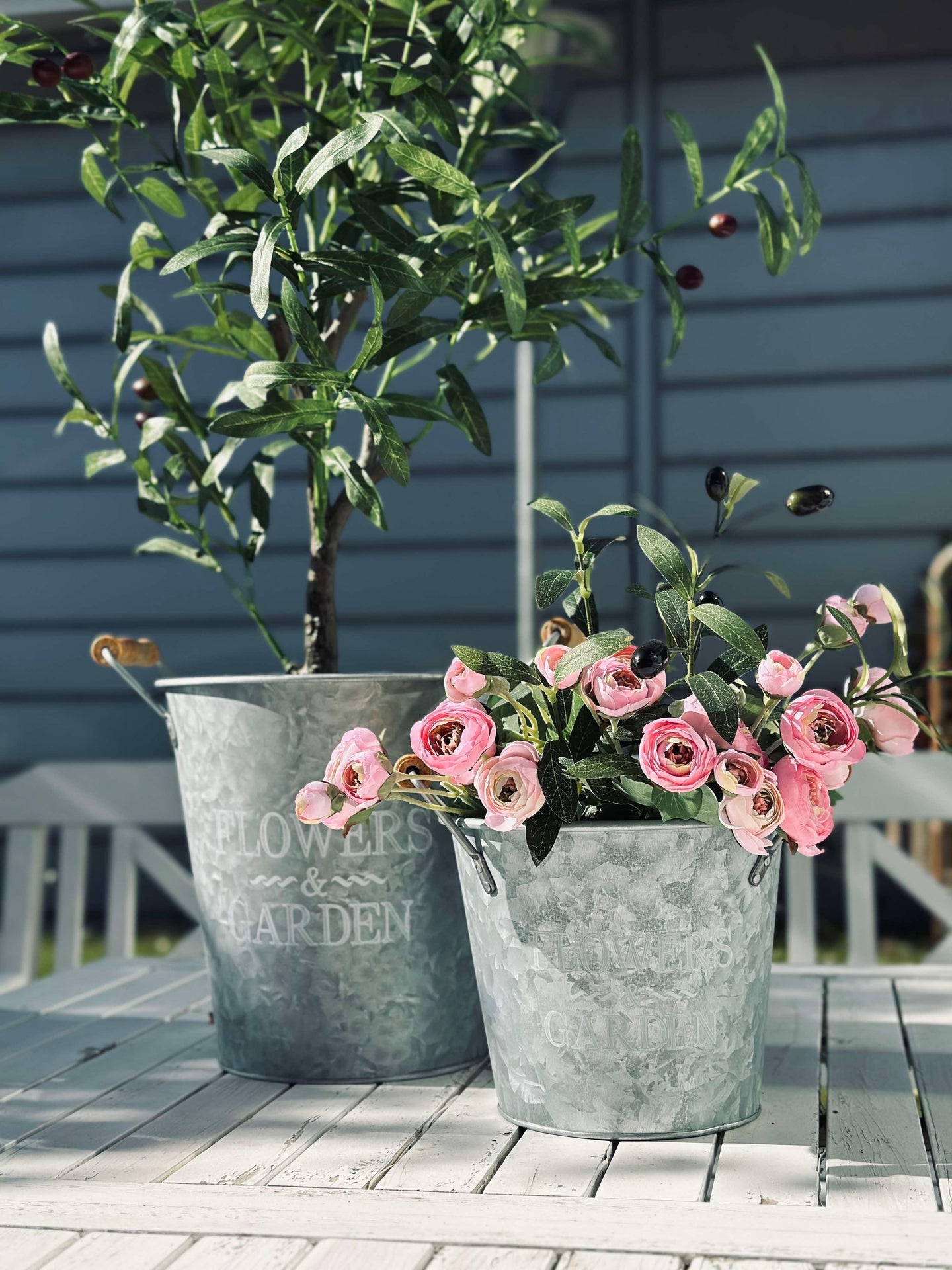 Blomkruka - Zink small