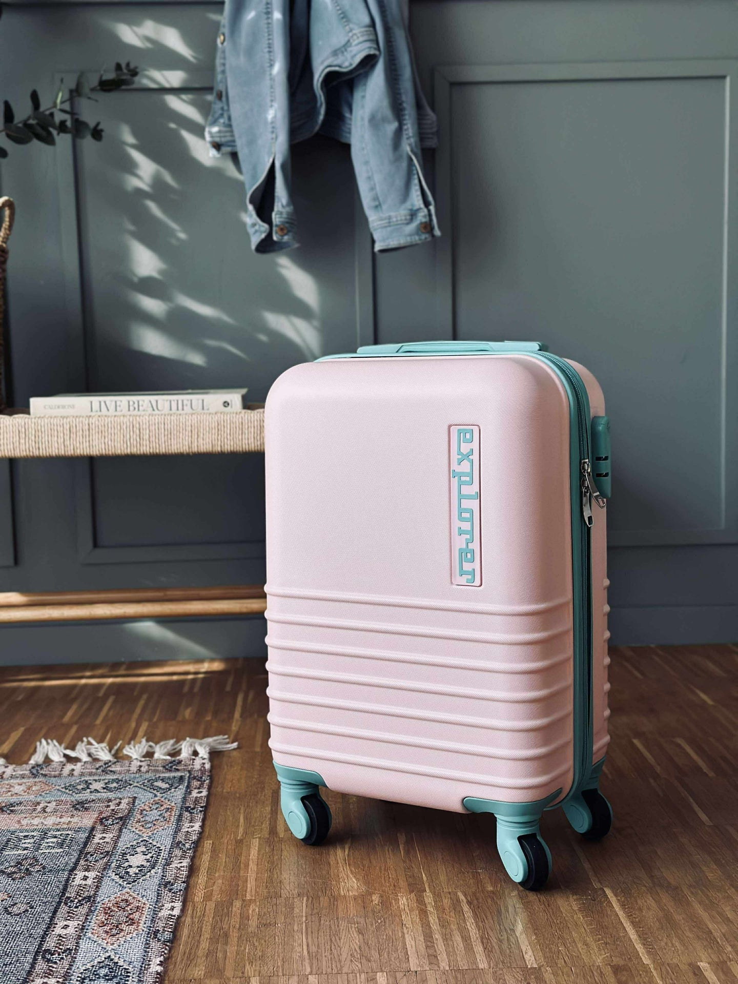 Trolley-koffert - ROSE / MINT