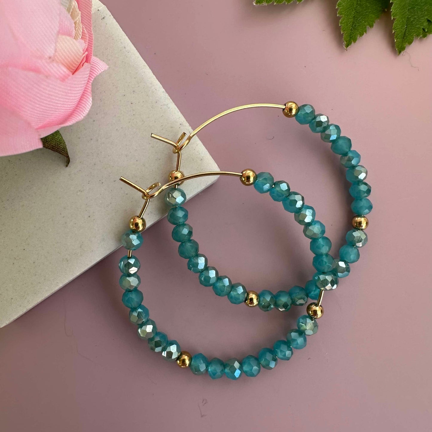 Örhängen Merle – Blå