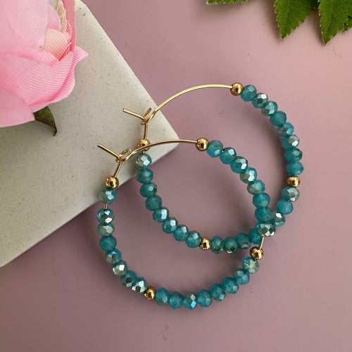 Örhängen Merle – Blå