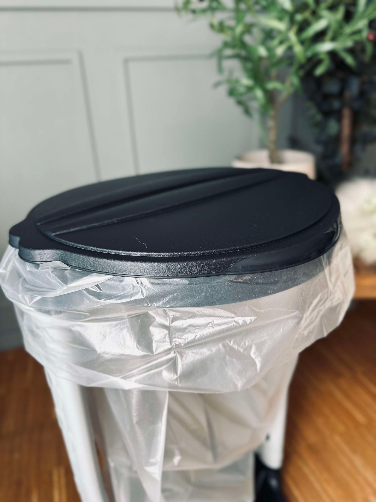 Stativ för sopsäckar