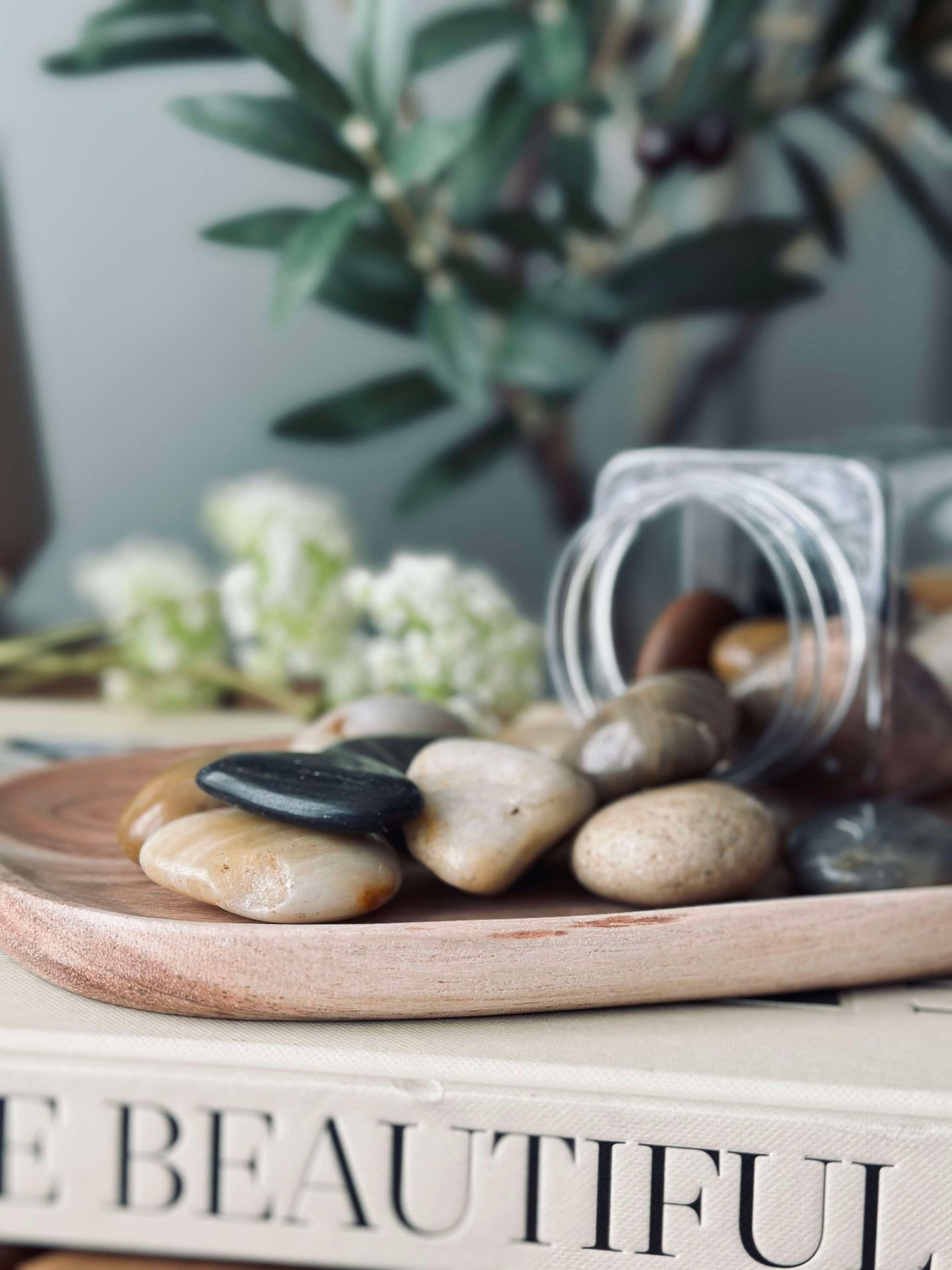 Dekorationsstenar - 850 gram Nature MIX