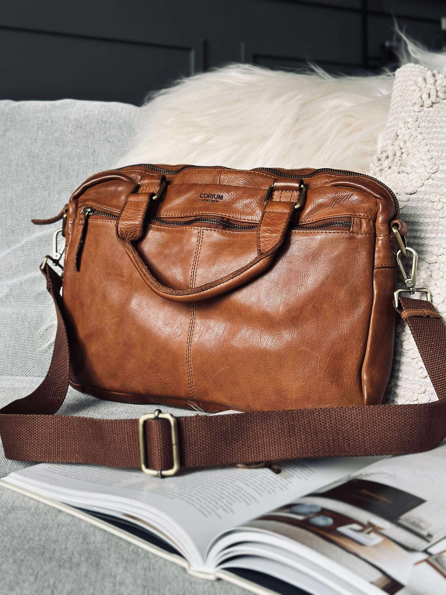 Laptop Rå Boheme - Ny Cognac