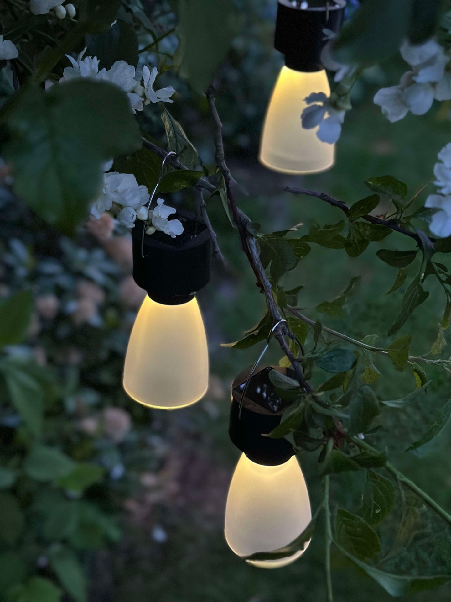 Mini-lampa med solceller