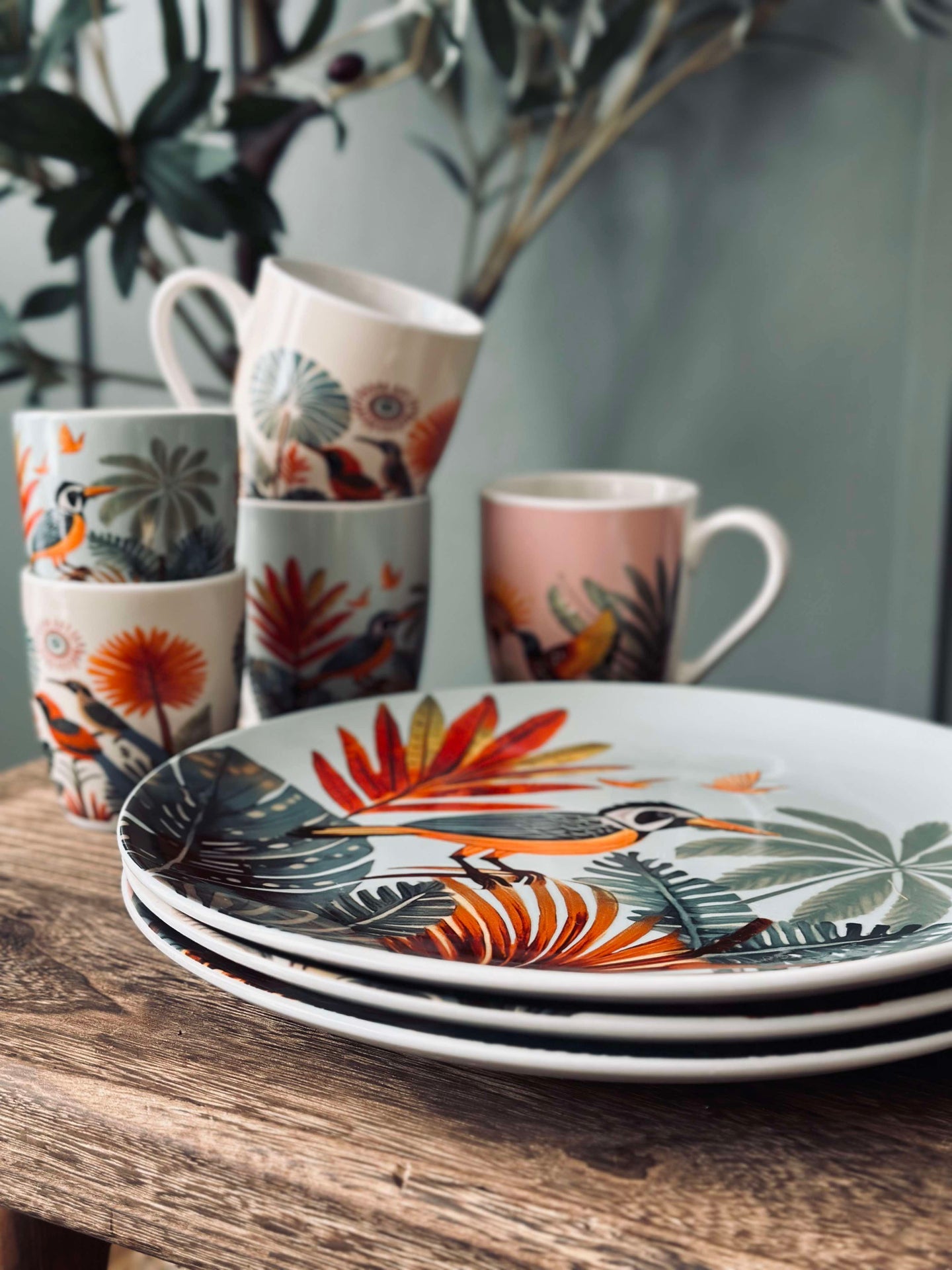 Kopp utan handtag - Boho mix