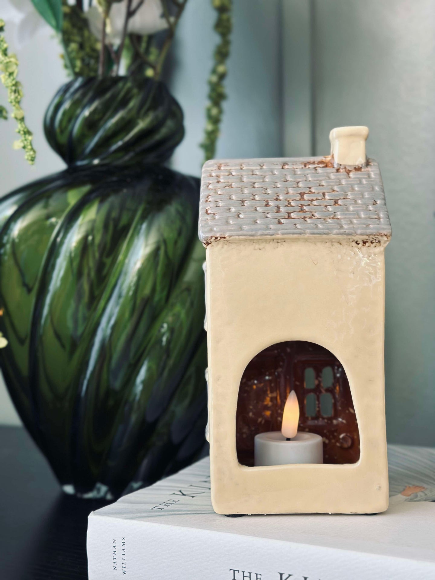 Ljuslykta Keramik - Dusty