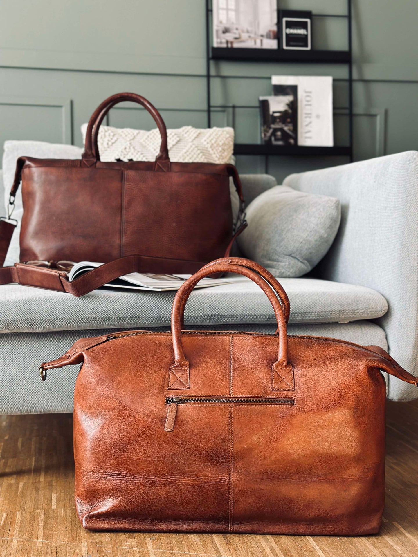 Weekendväska DEXTER Cognac