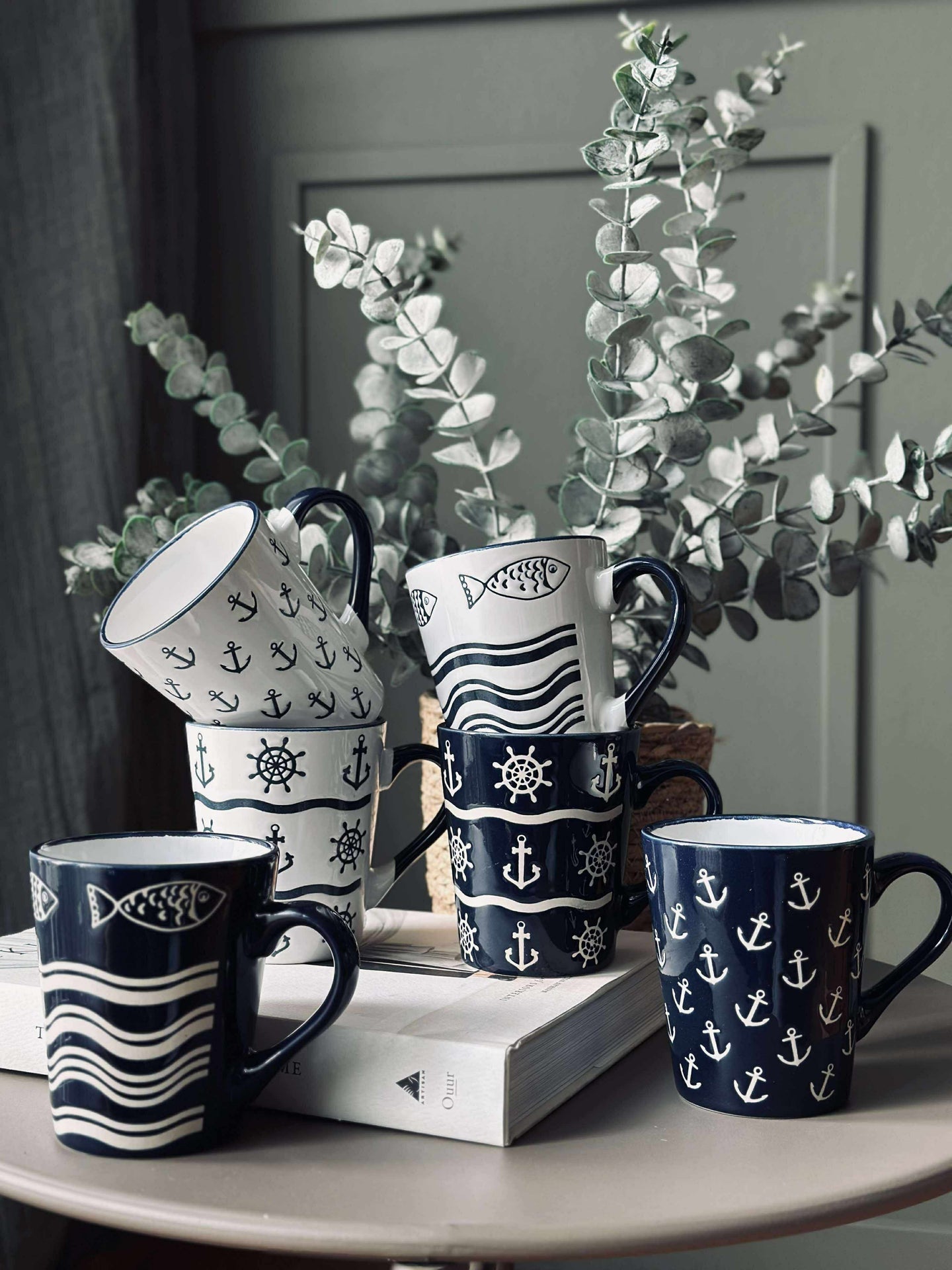 Mugg i stengods – Maritime MIX