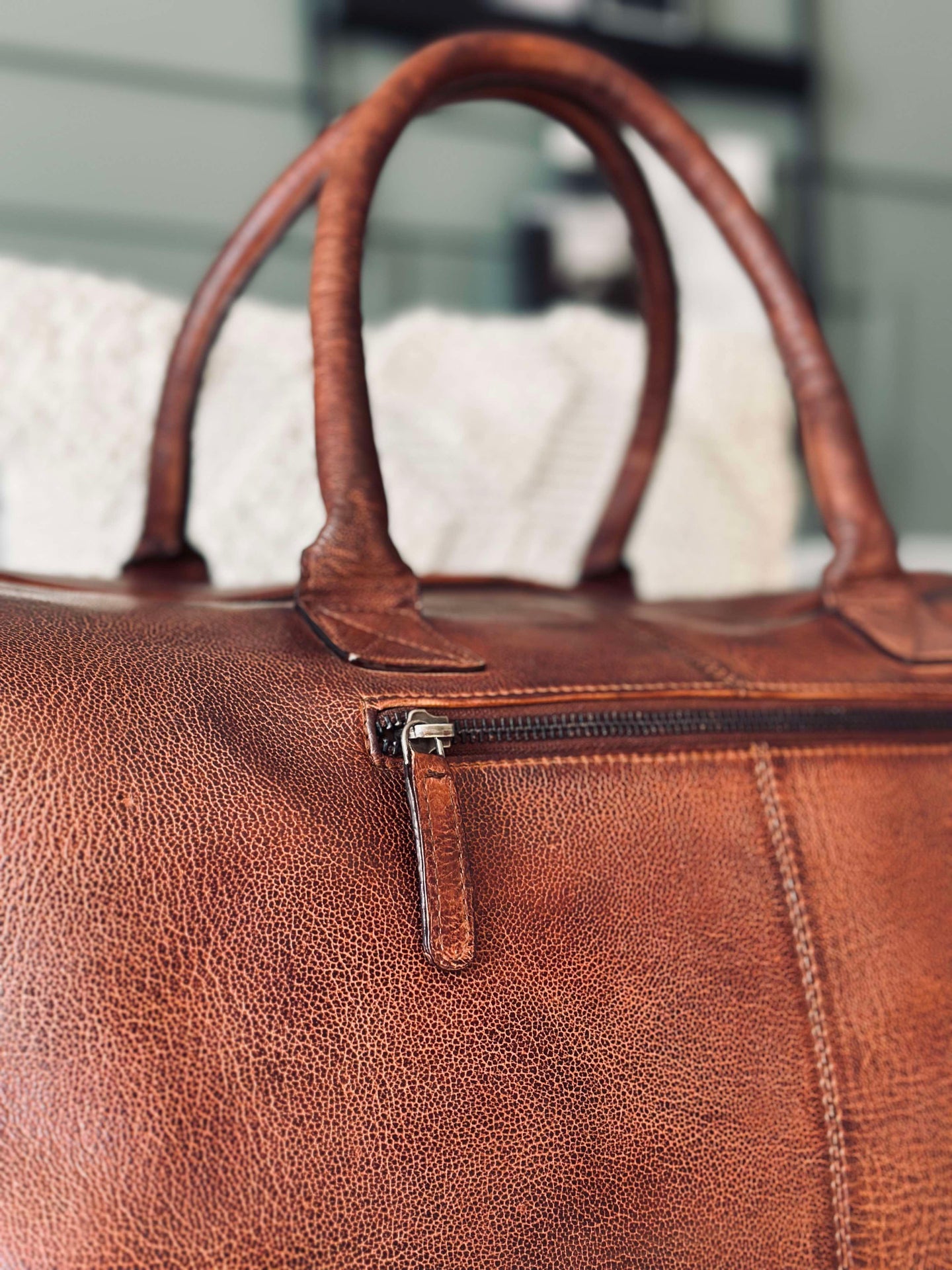 Weekendväska DEXTER Cognac