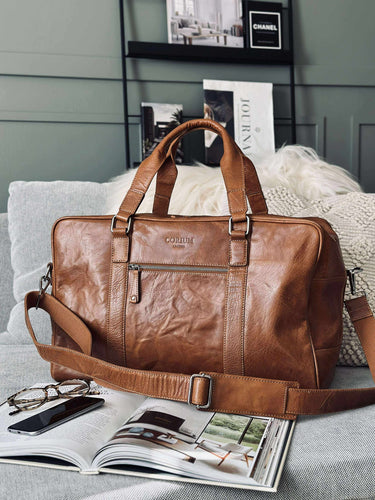 Weekendväska Brooklyn - Cognac