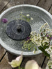 Spegelbassäng i återvunnen plast - Stone grey