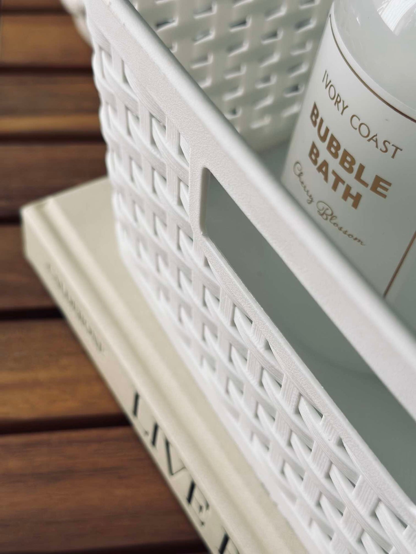 Förvaringslåda Vit - Large