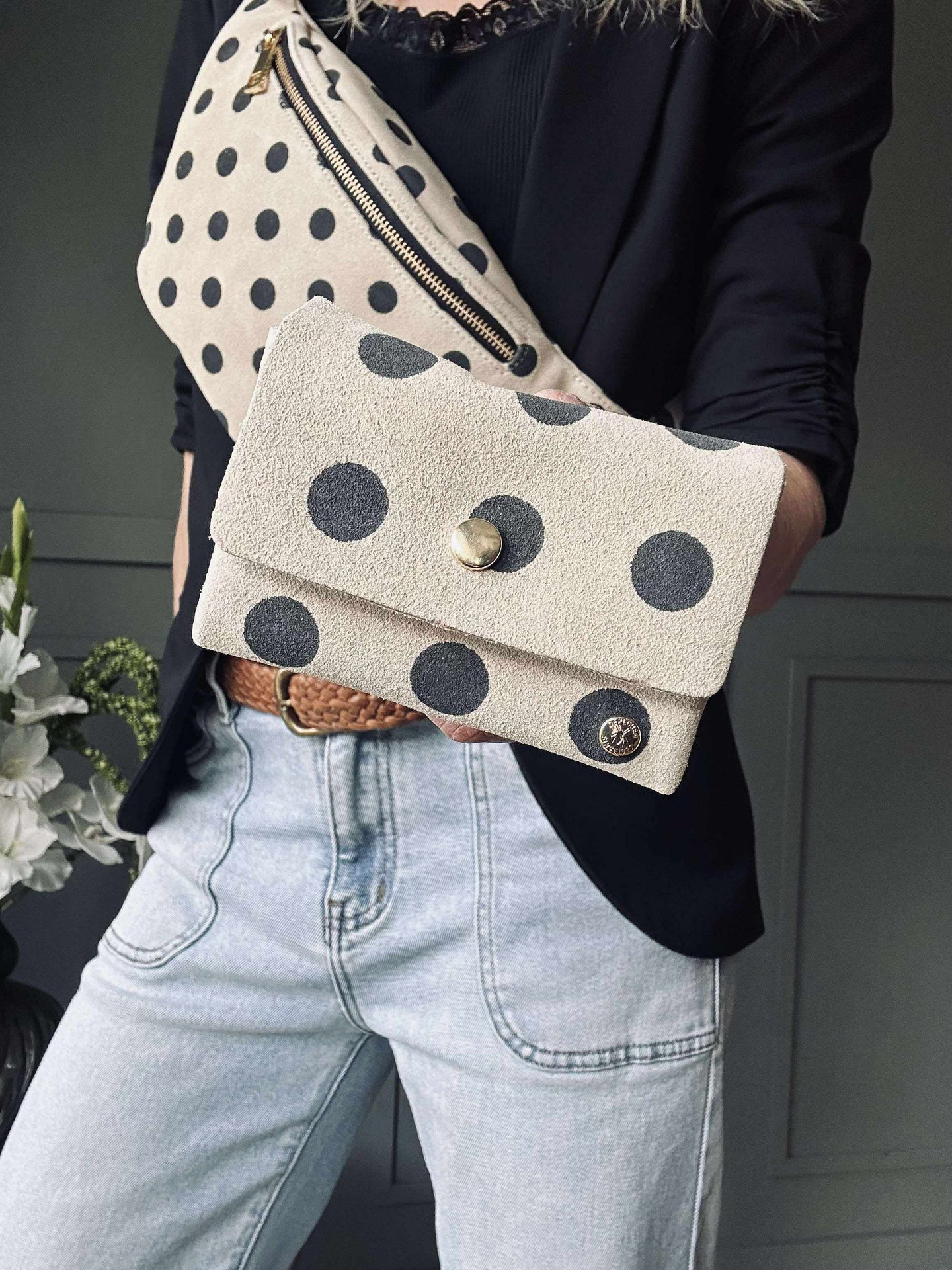 Plånbok Svarta prickar