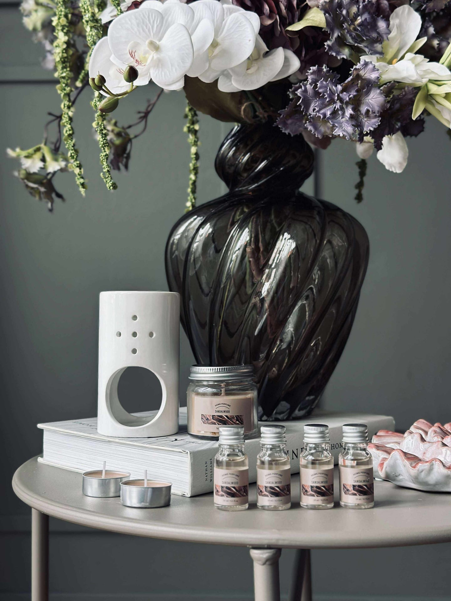 Aromaset - 8 delar Sandelträ