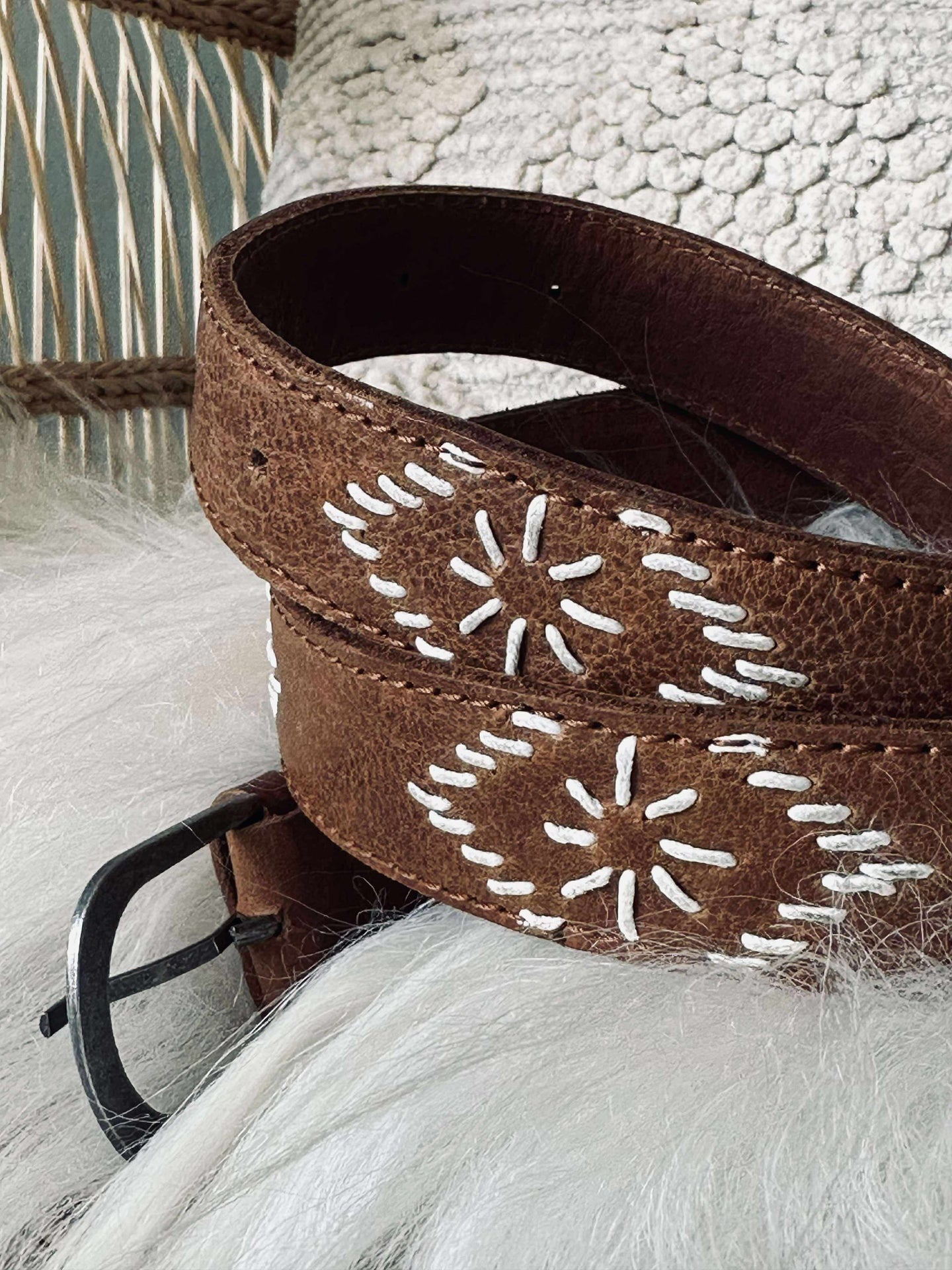 Bälte Juliana Cognac