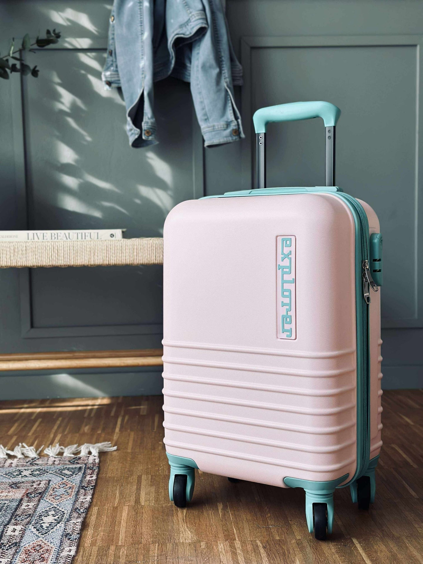 Trolley-koffert - ROSE / MINT