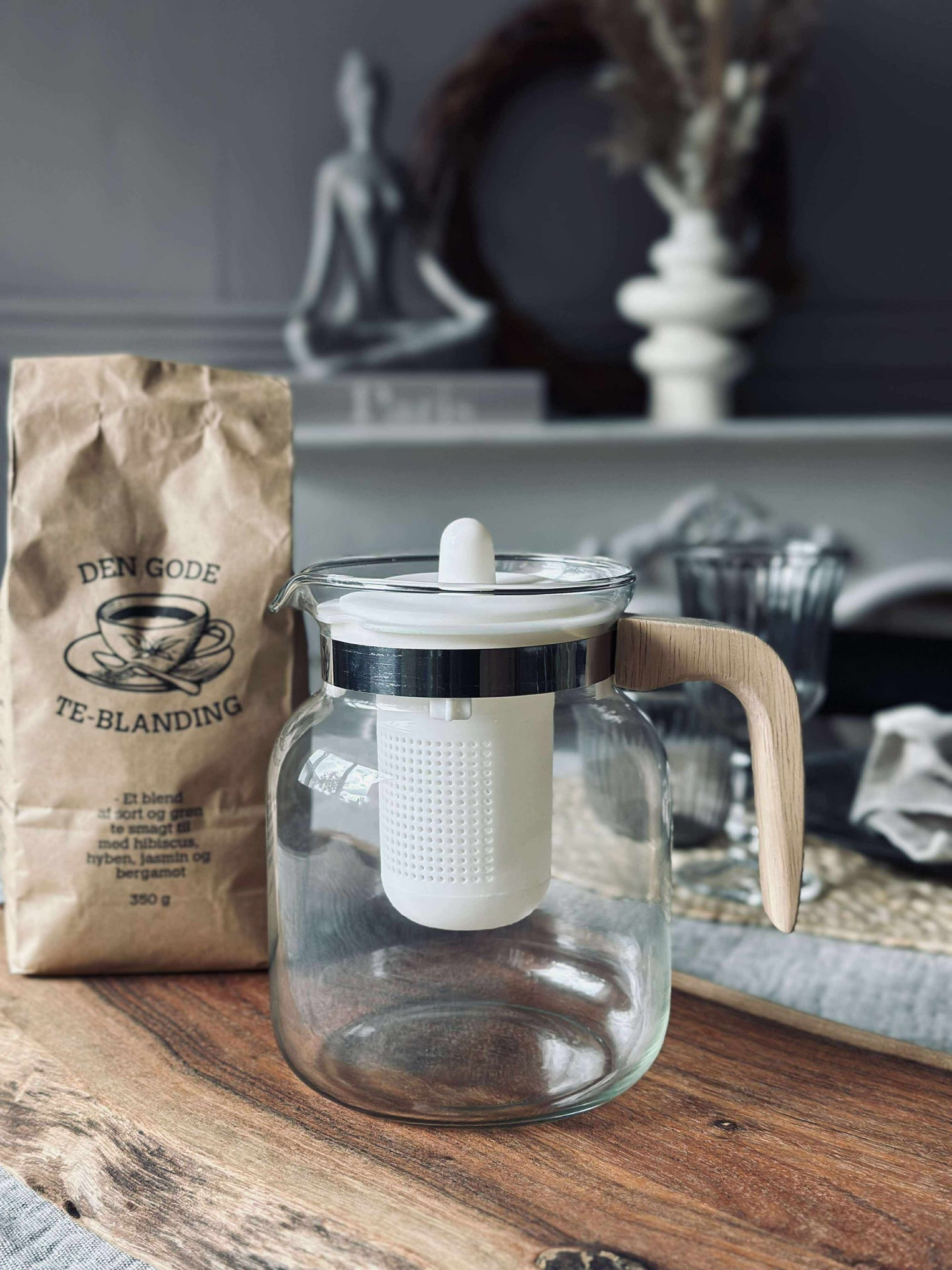 Glastekanna - 1500 ml