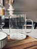 Måttkanna i glas - 1000 ml.