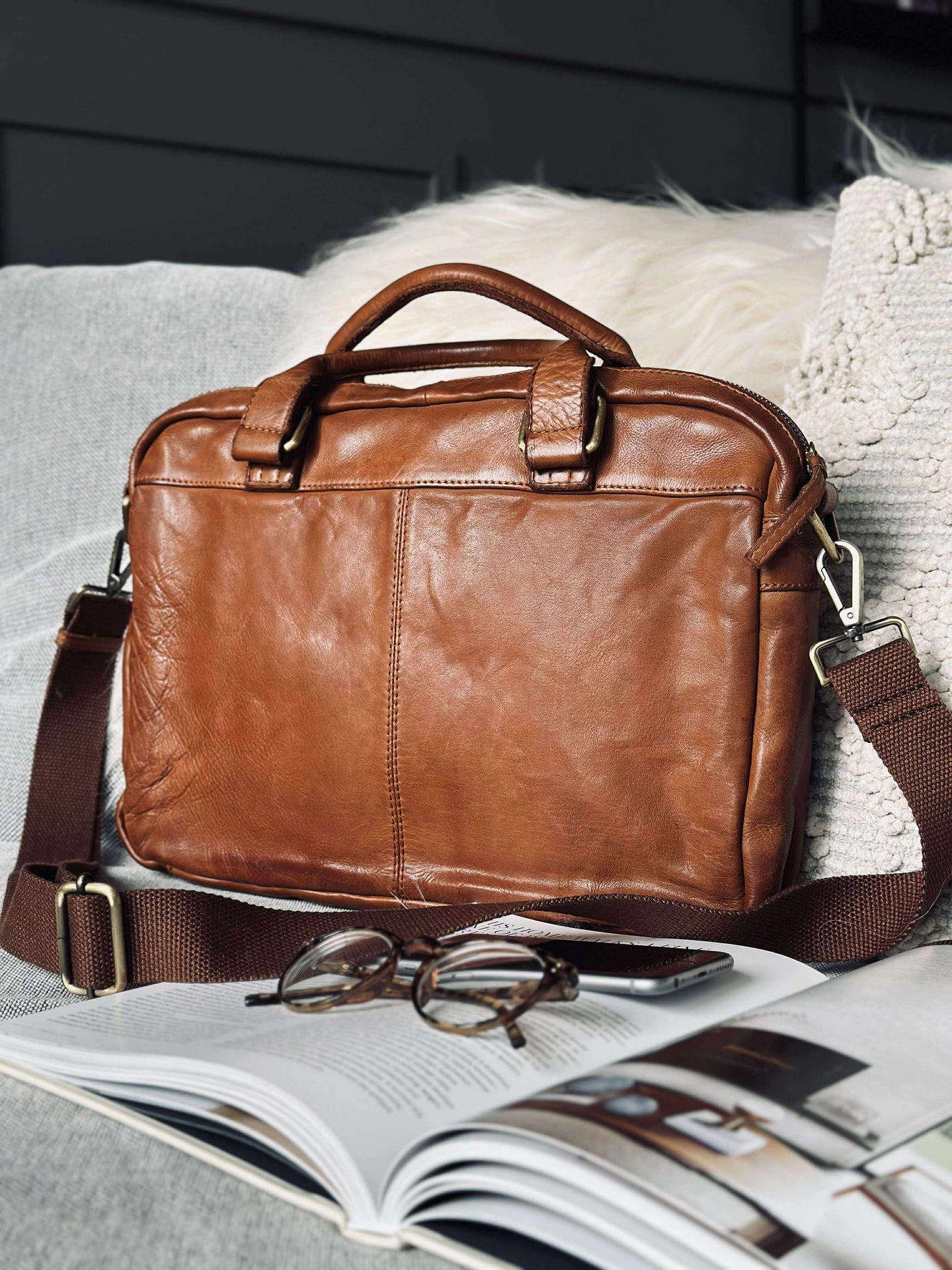 Laptop Rå Boheme - Ny Cognac