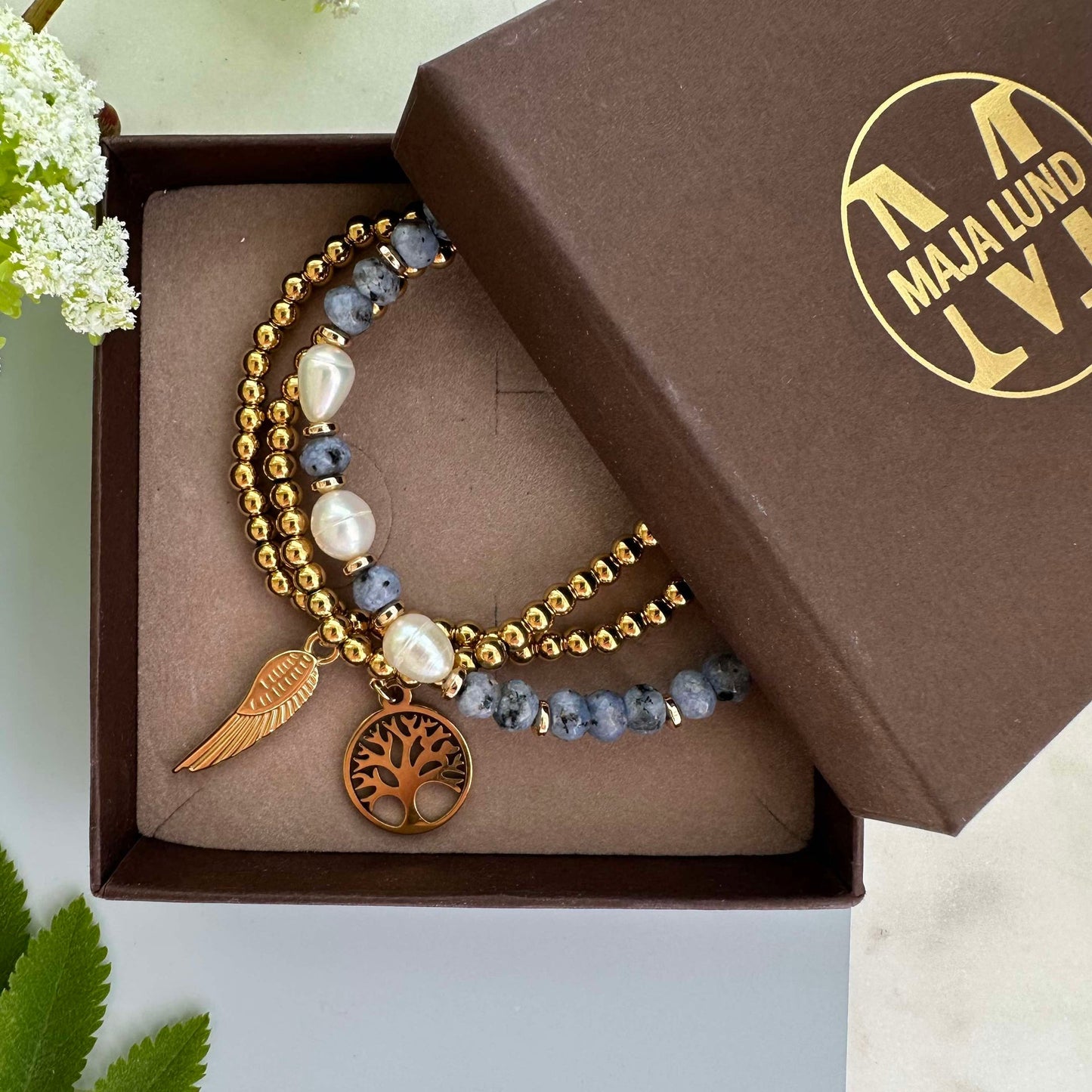 Armband Juliane - Blue mix