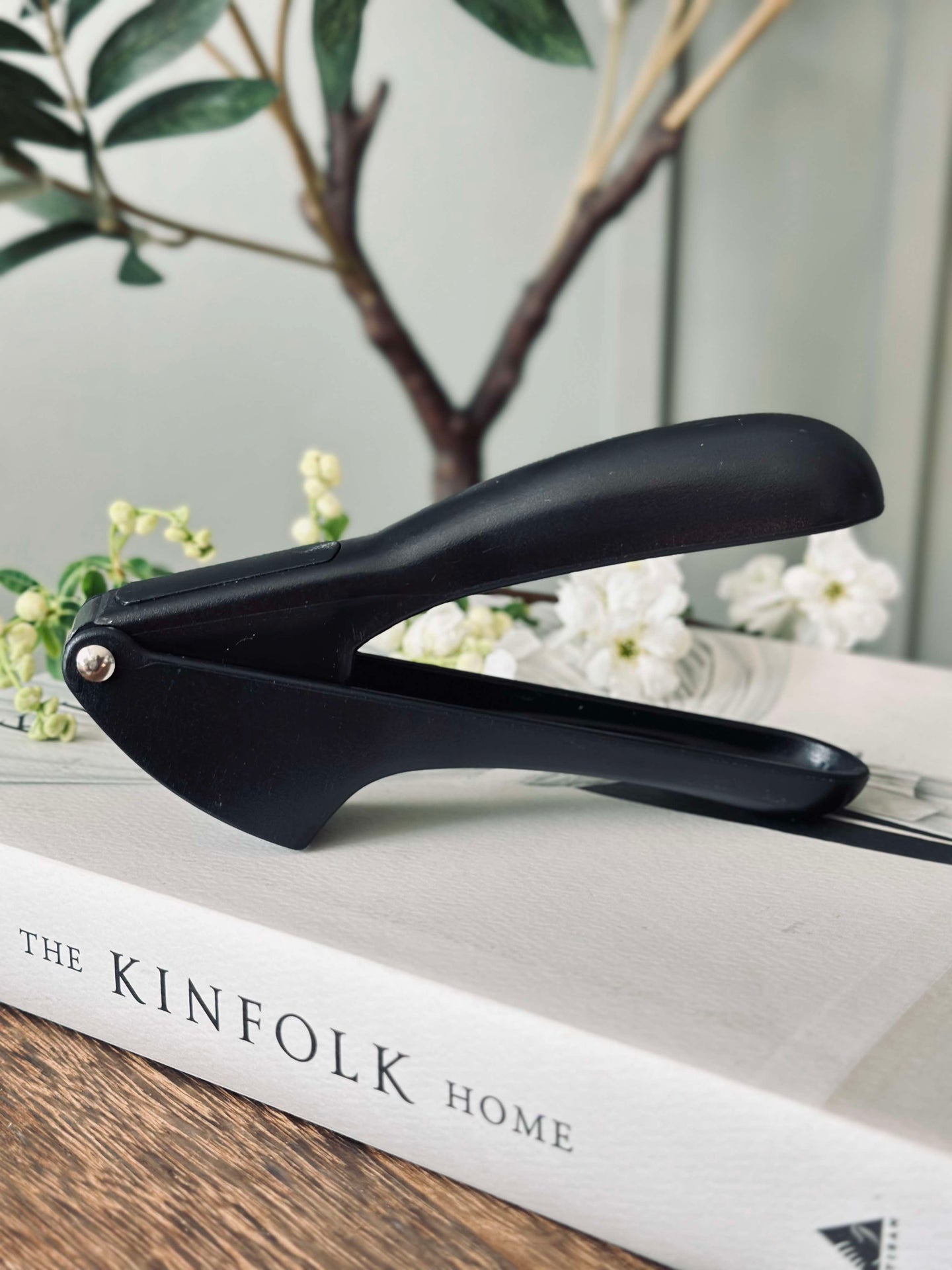 Vitlökspress - Svart