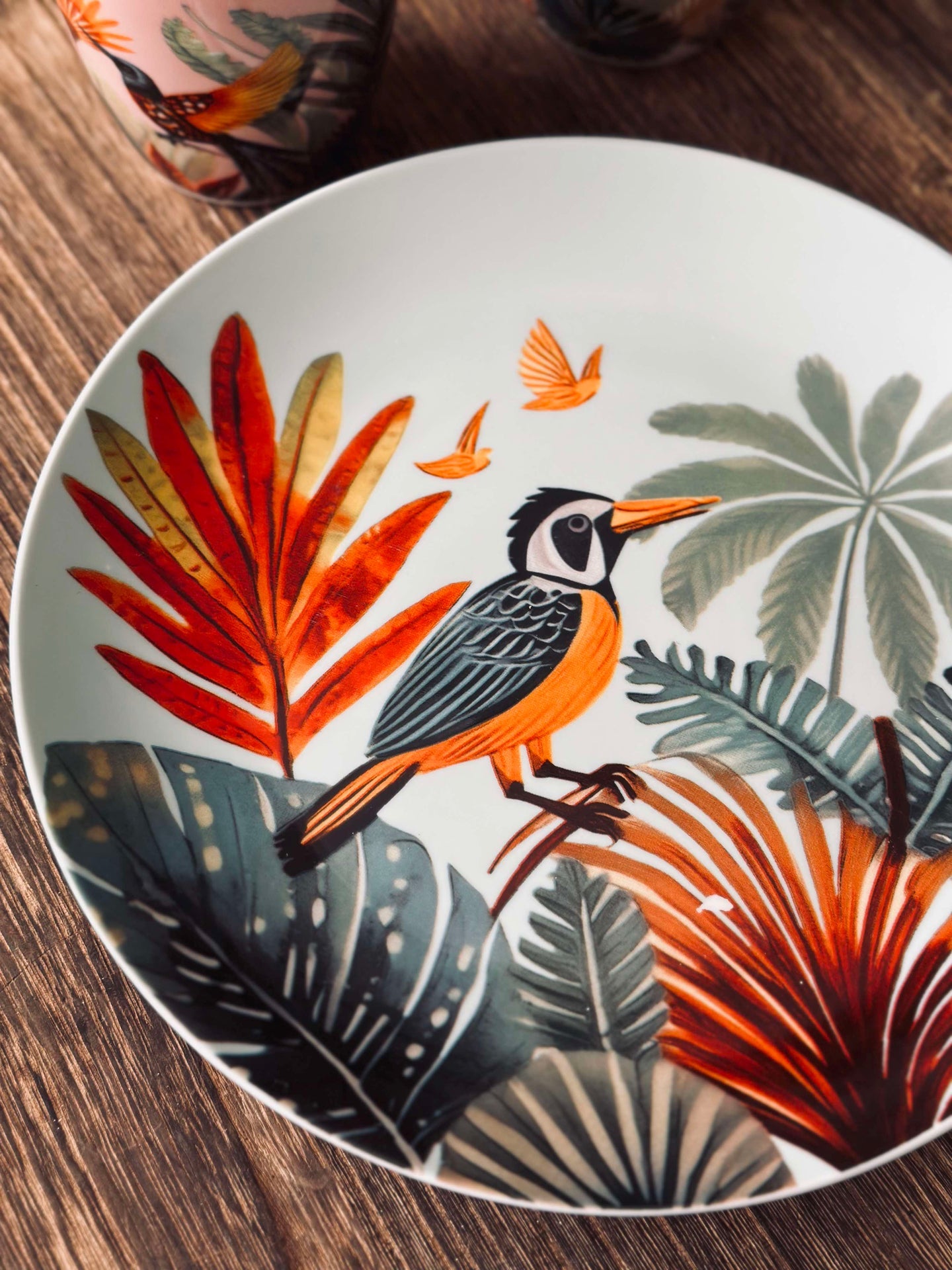 Tallrik 20cm - Boho mix