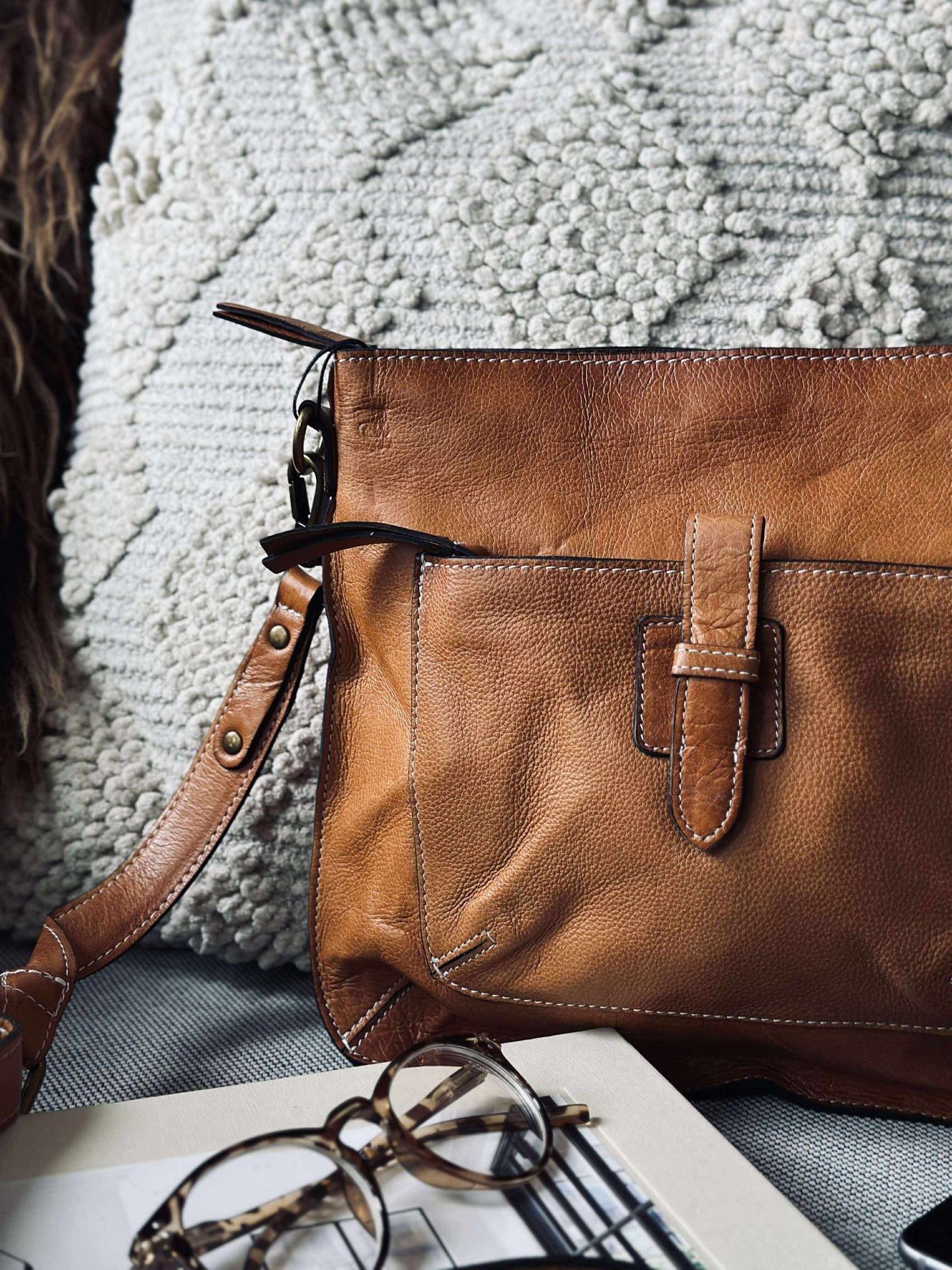 Crossover Lilia - Small cognac